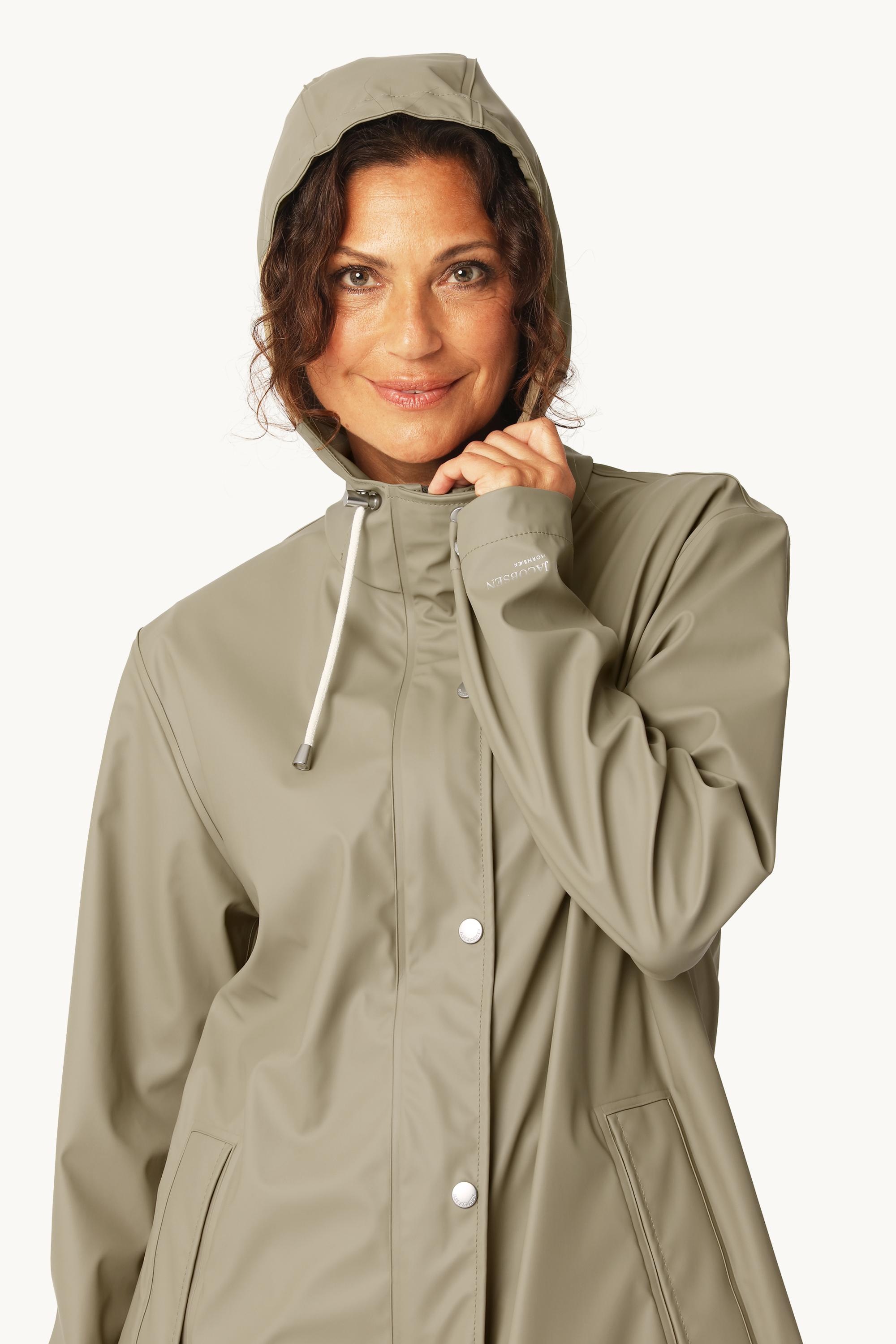 Leichter Regenmantel - Coriander
