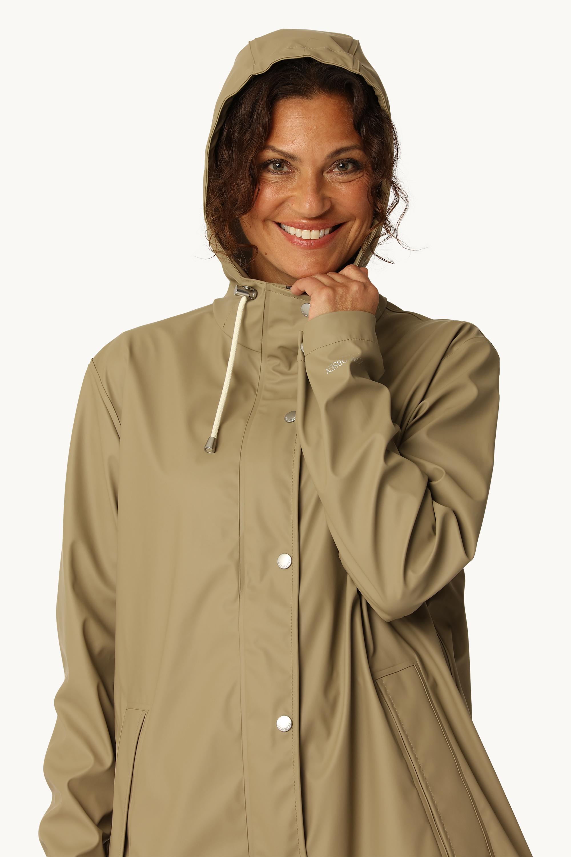 Leichter Regenmantel - Coriander