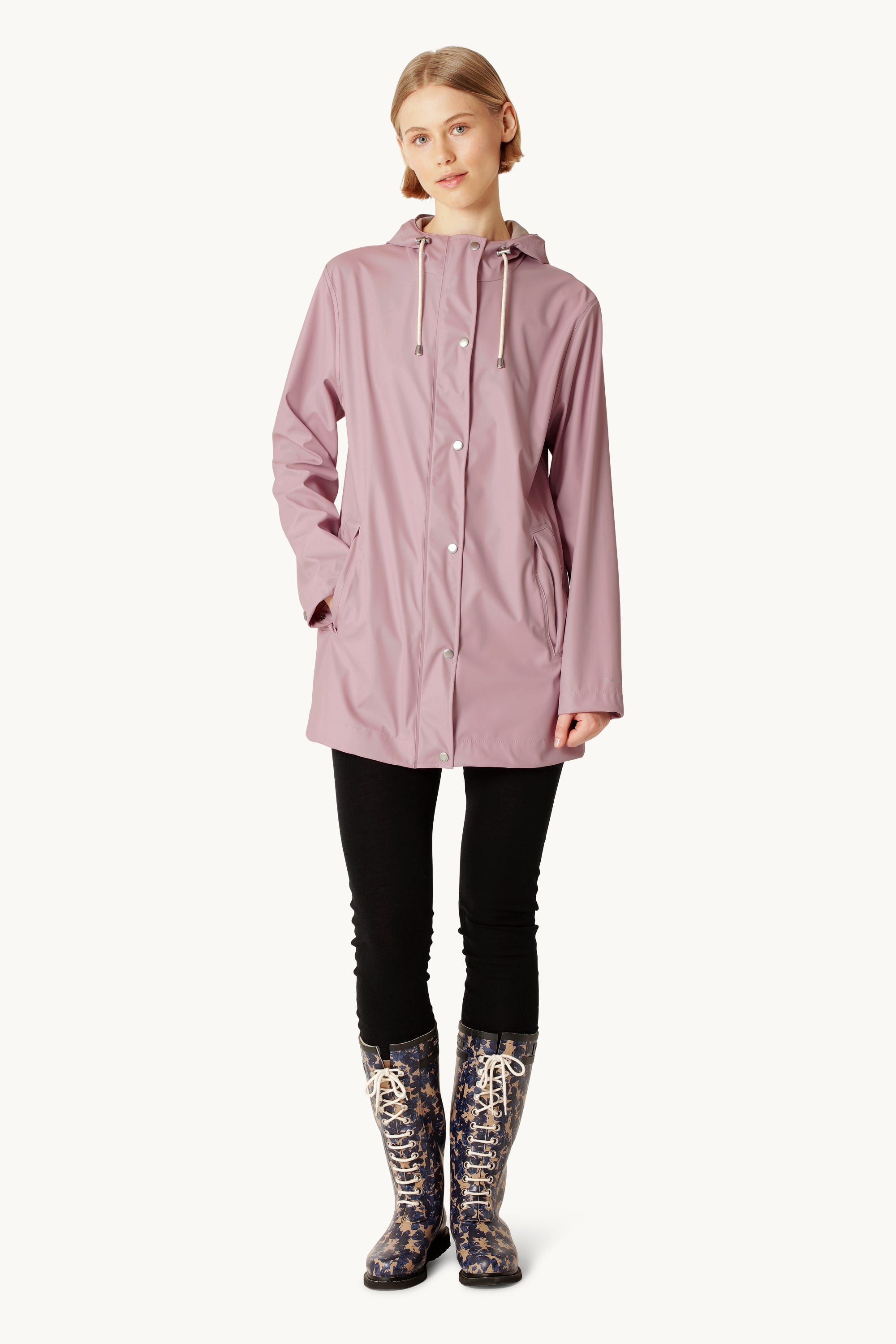 Leichter Regenmantel - Dawn Pink