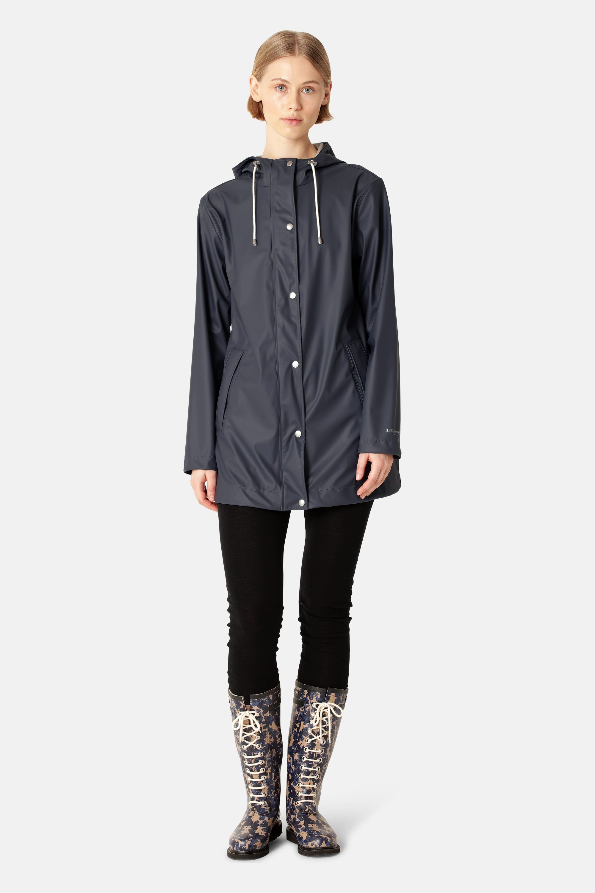 Leichter Regenmantel - Ombre Blue