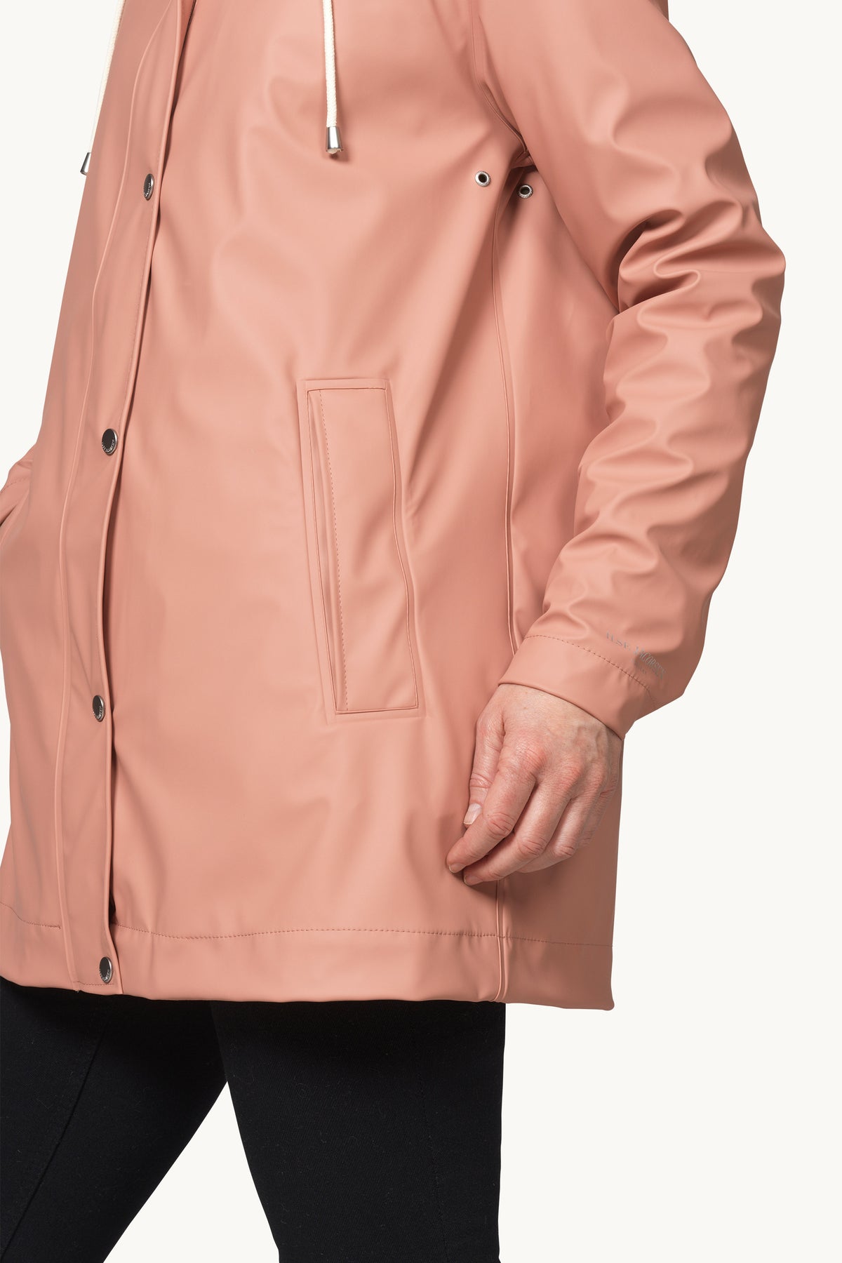 Kurze Regenjacke - Ash Rose