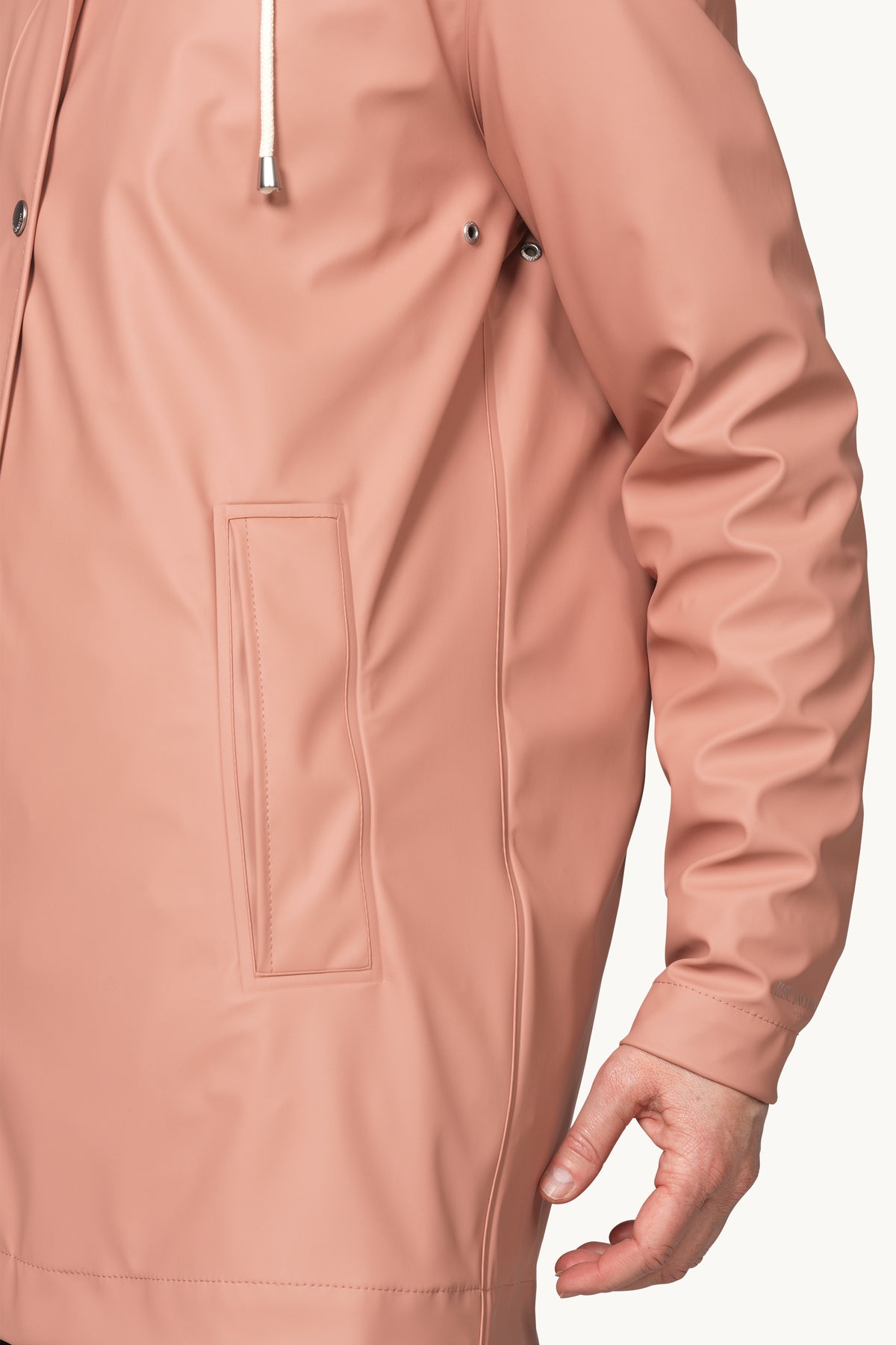 Kurze Regenjacke - Ash Rose