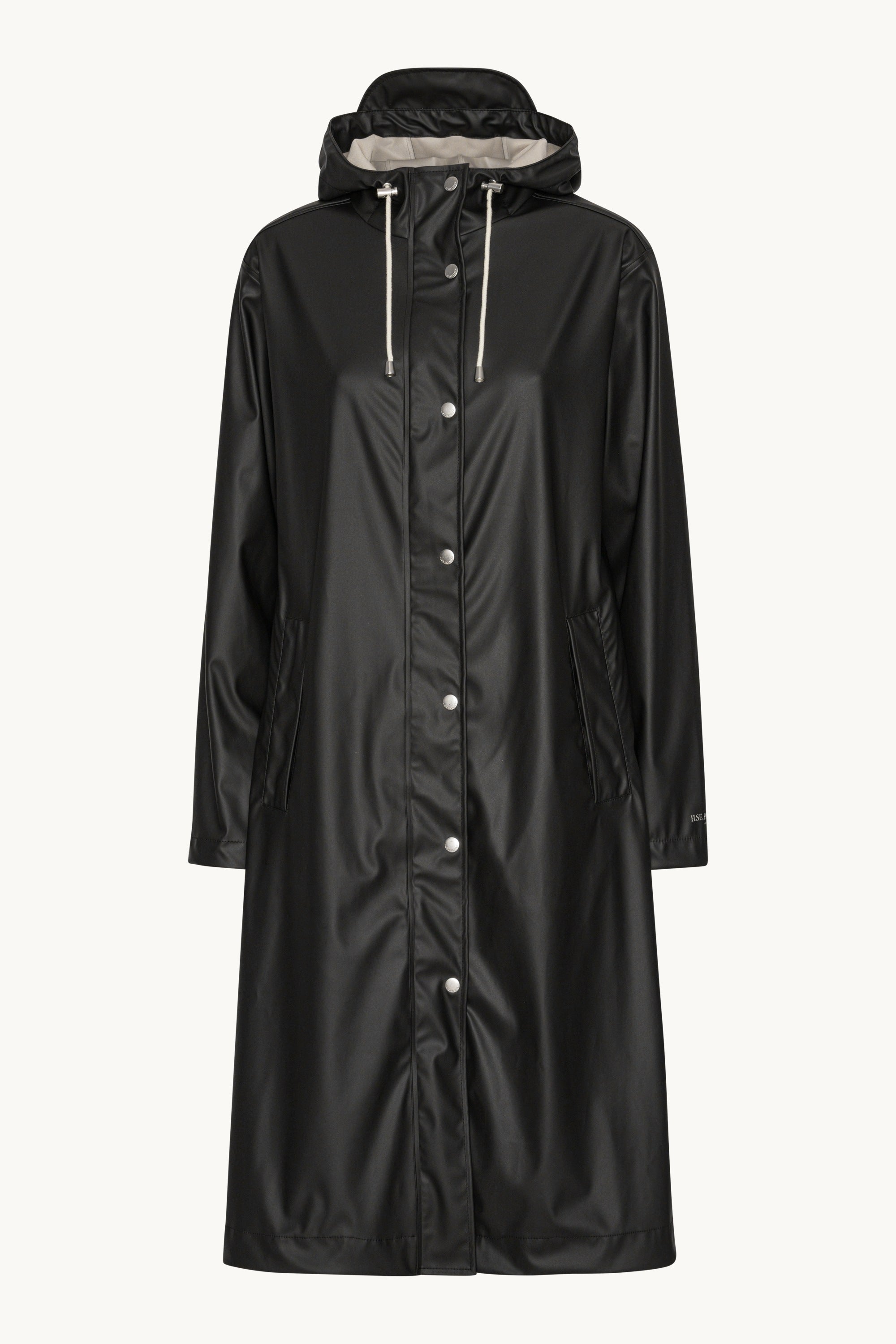 Long Rain Jacket - Black Beauty
