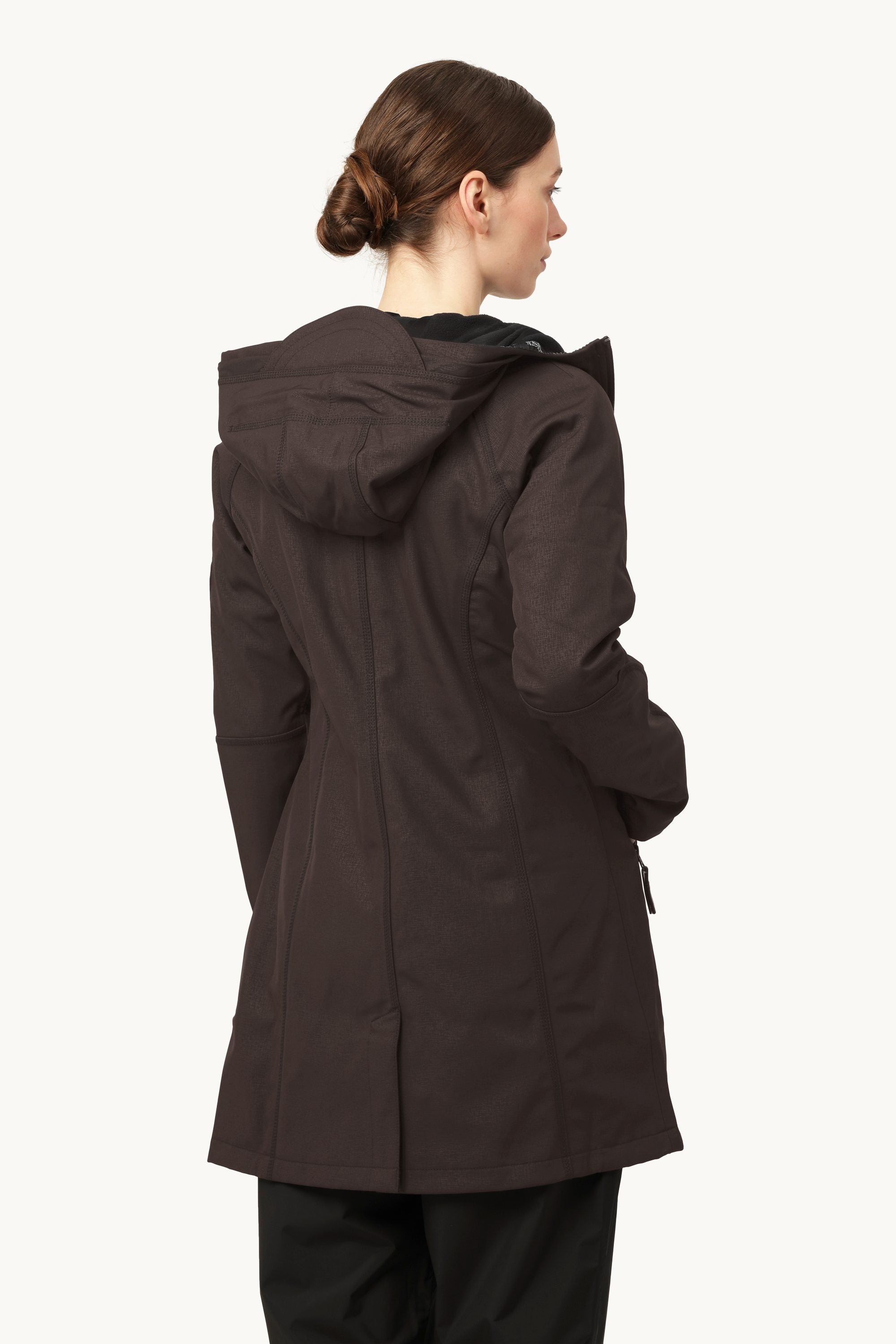 Softshell Regenmantel - Black