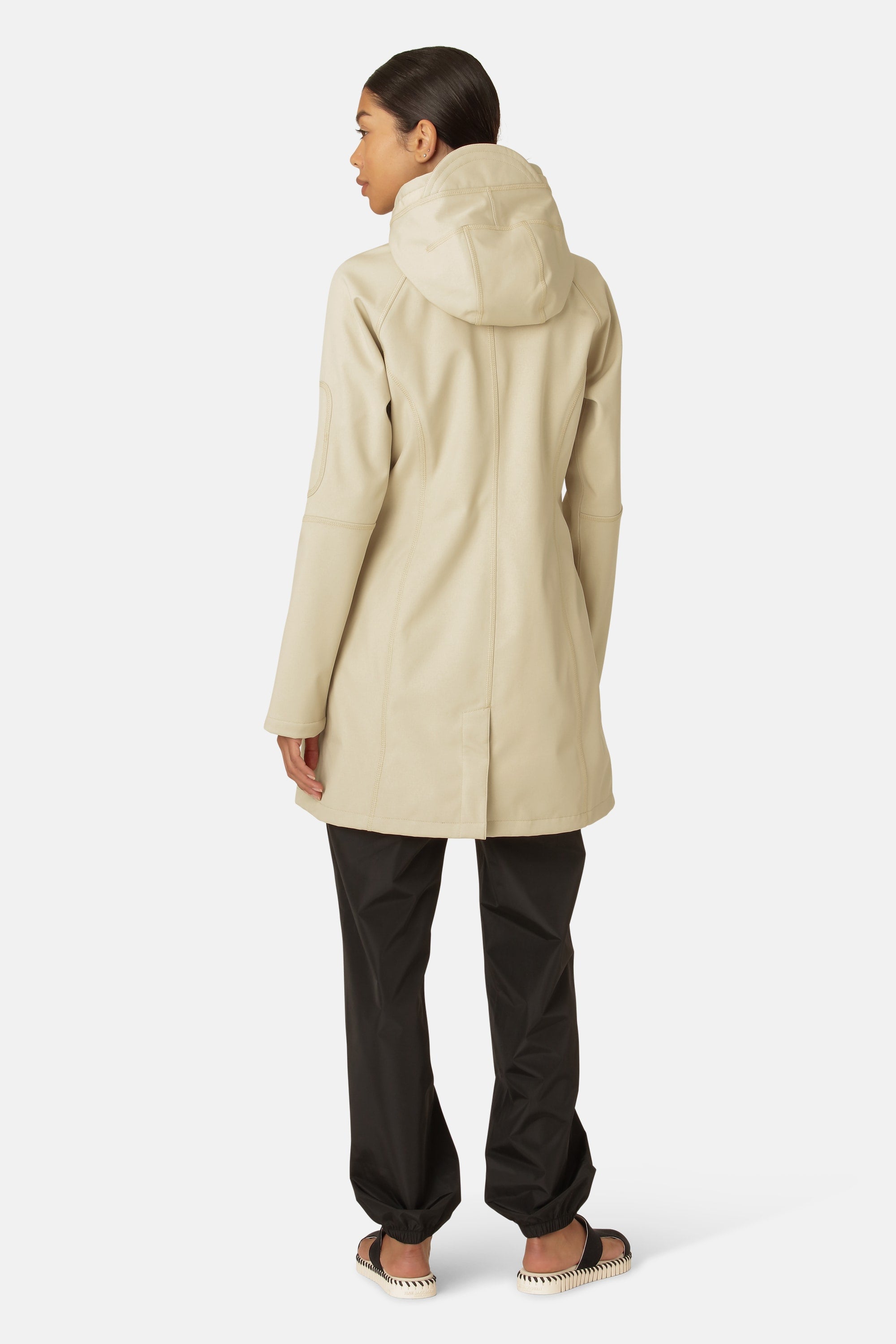 Softshell Regenmantel - Beige
