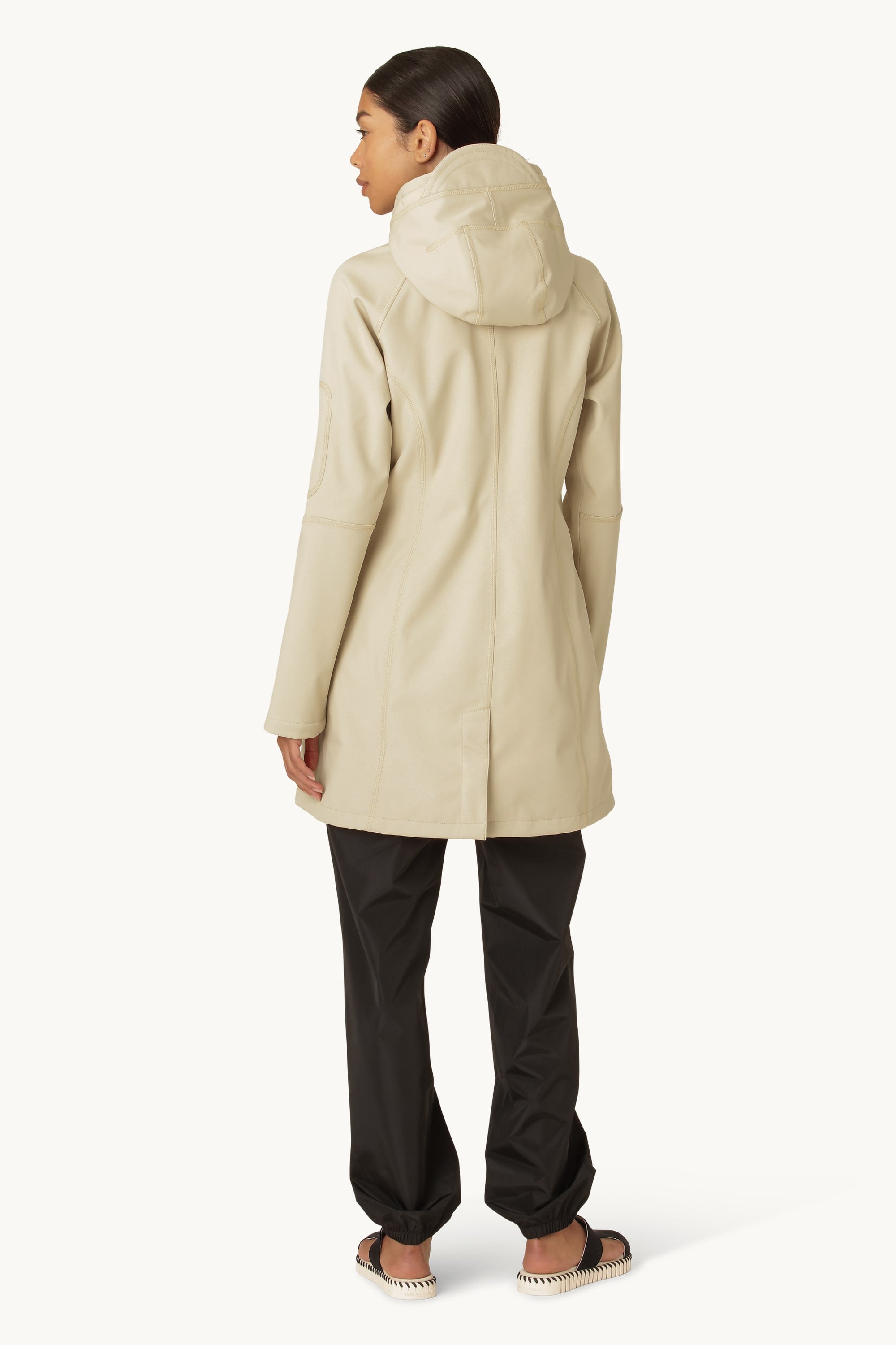 Softshell Regenmantel - Beige