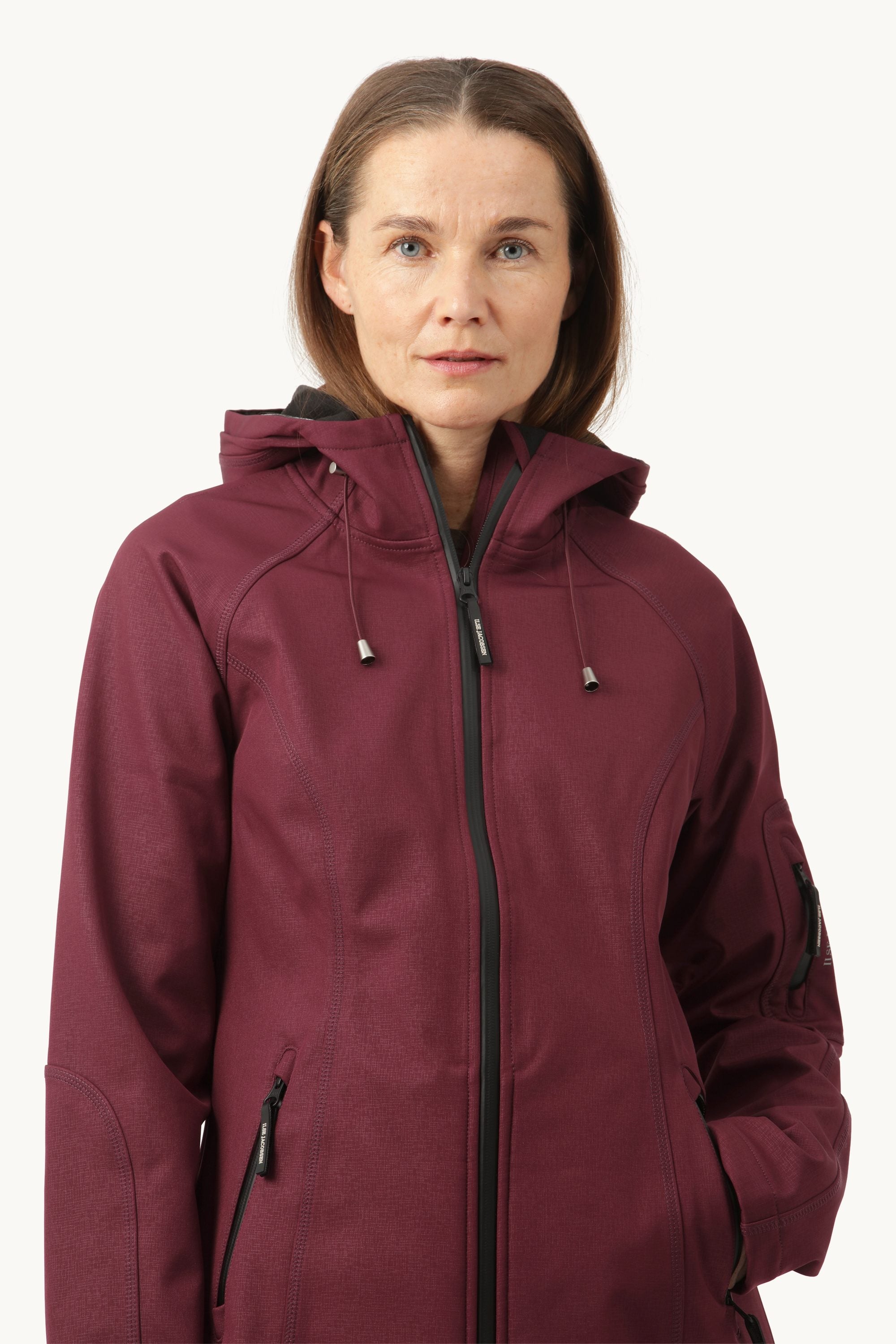 Softshell Regenmantel - Maroon Banner