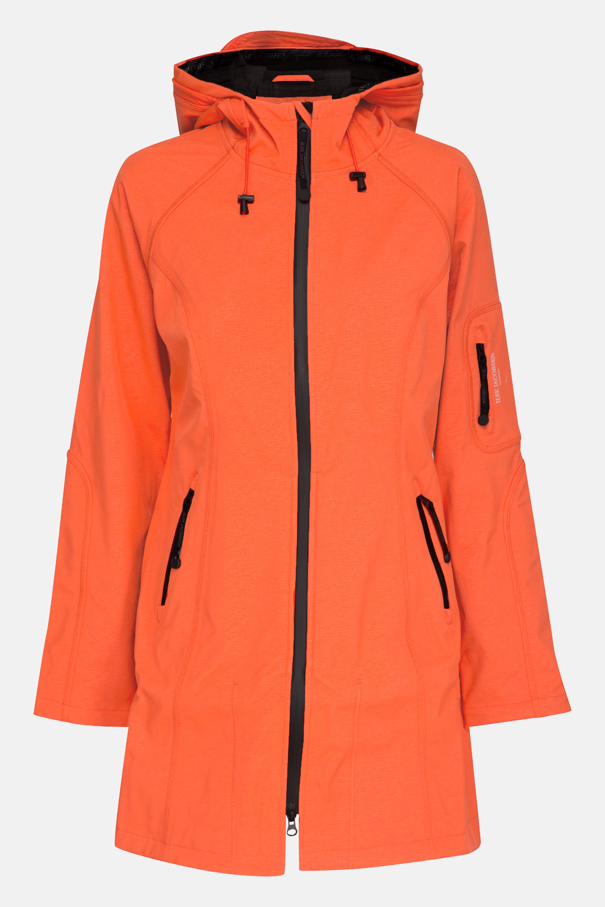 Softshell Regenmantel - Warm Orange