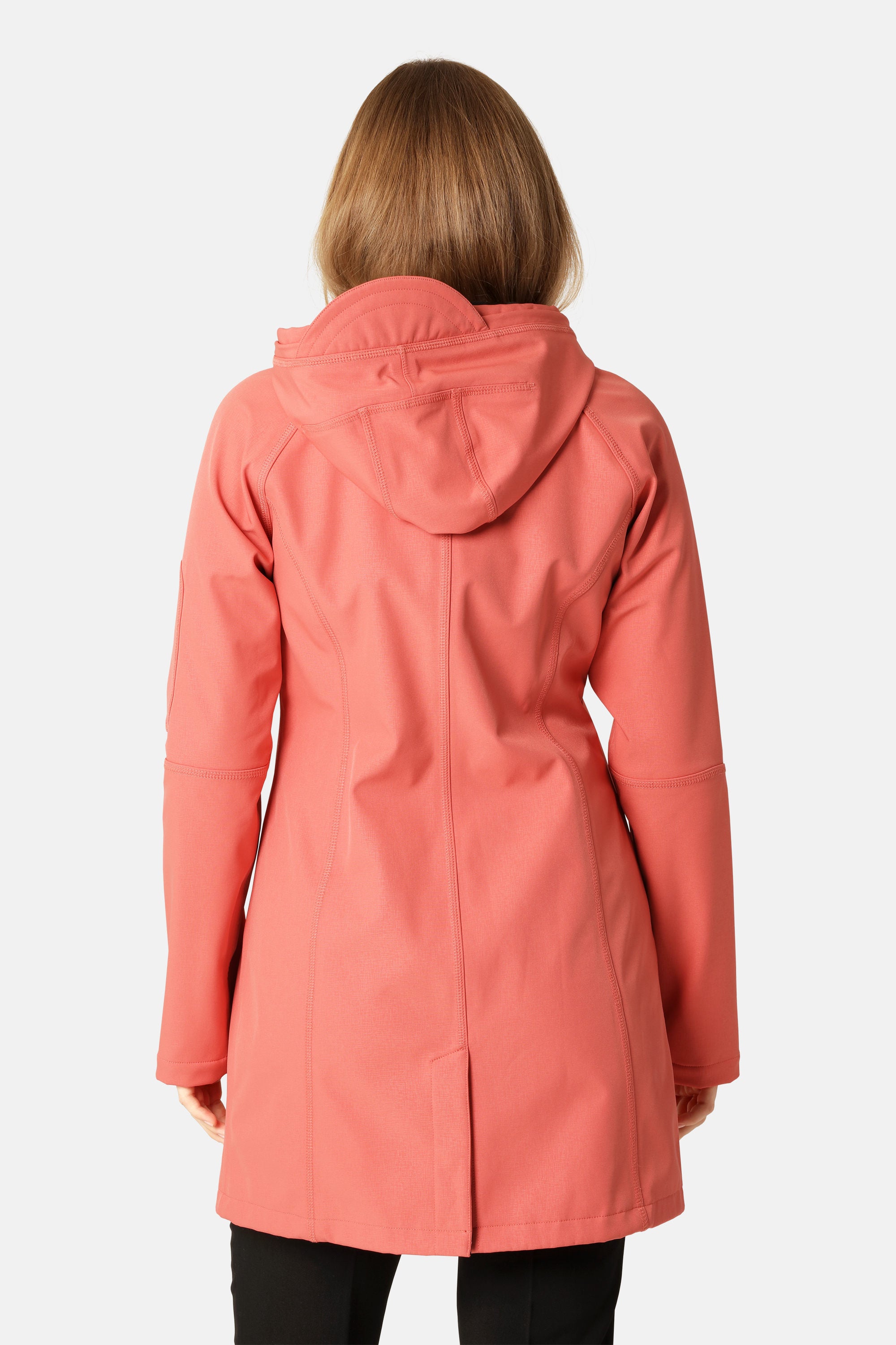 Softshell Regenmantel - Spiced Coral