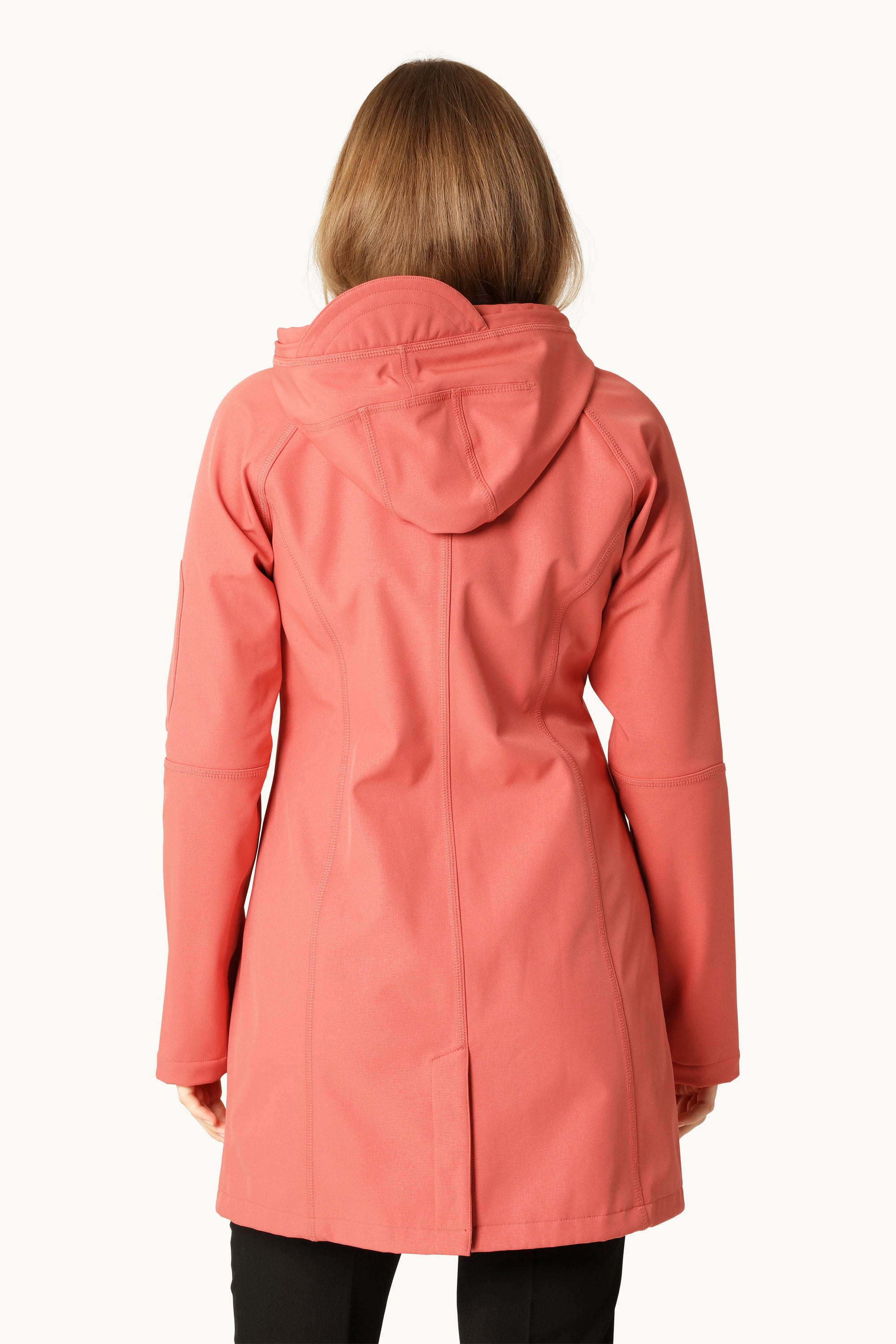 Softshell Regenmantel - Spiced Coral