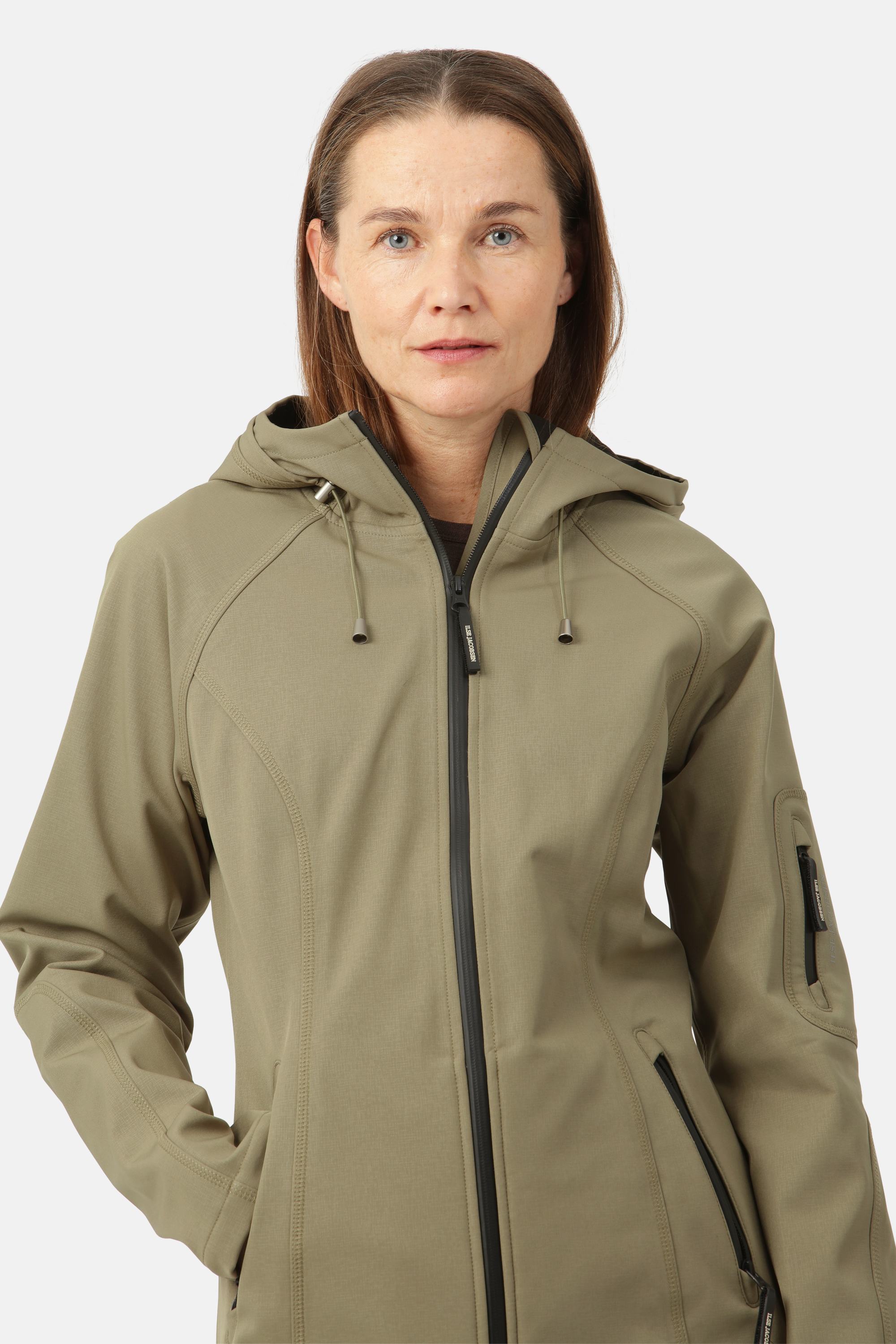 Softshell Regenmantel - Covert Green