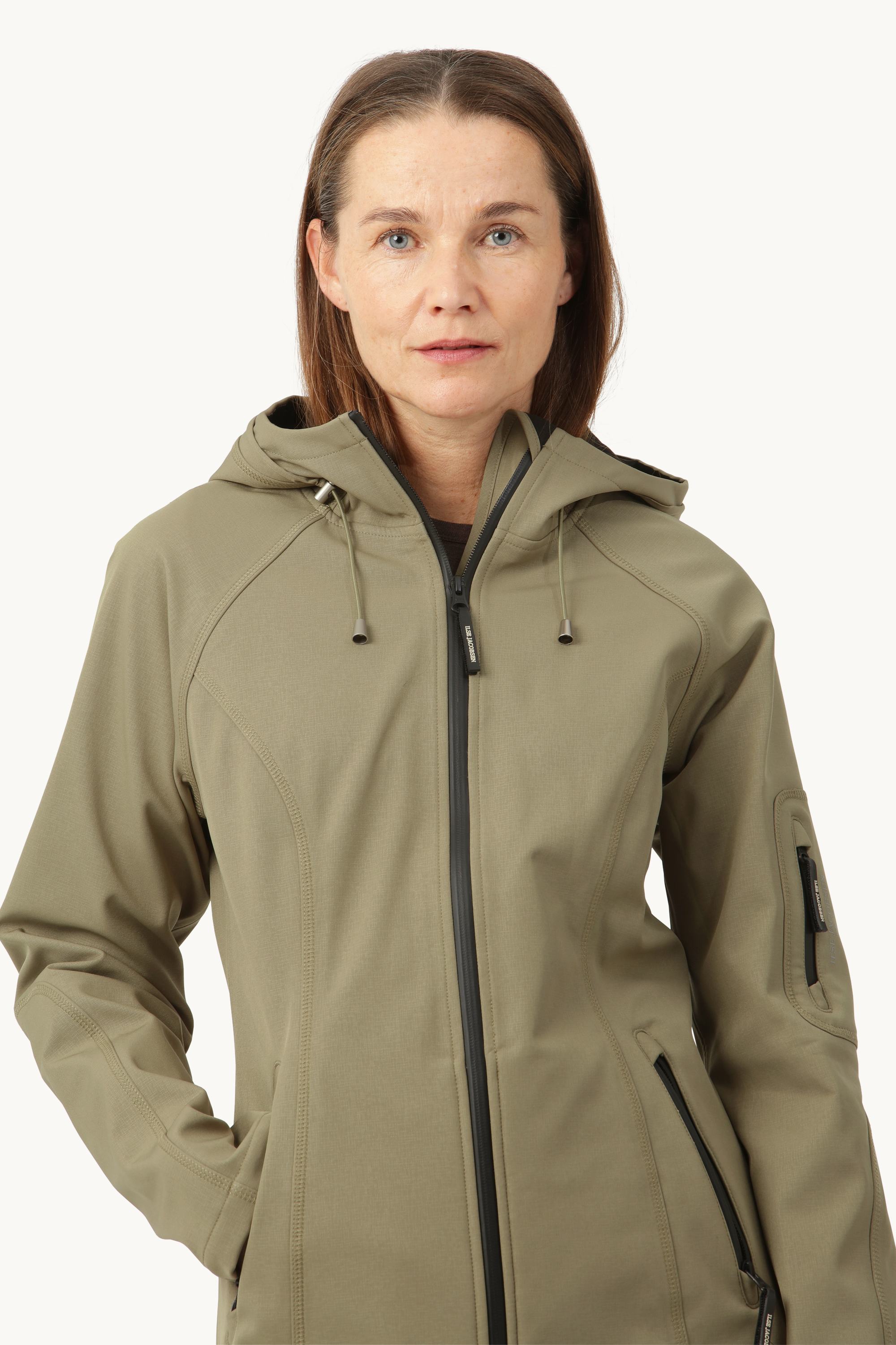 Softshell Regenmantel - Covert Green