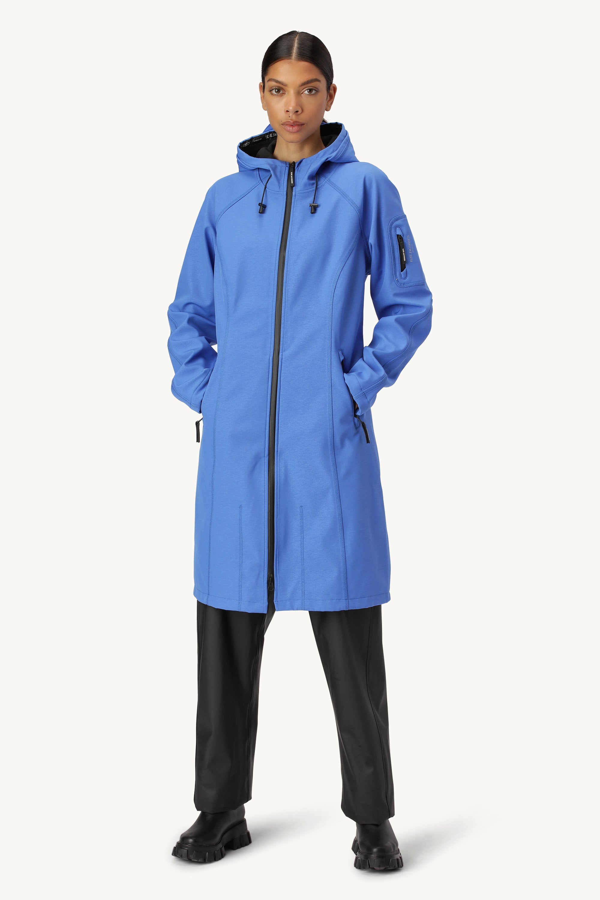 Long Softshell Raincoat - Light Regatta