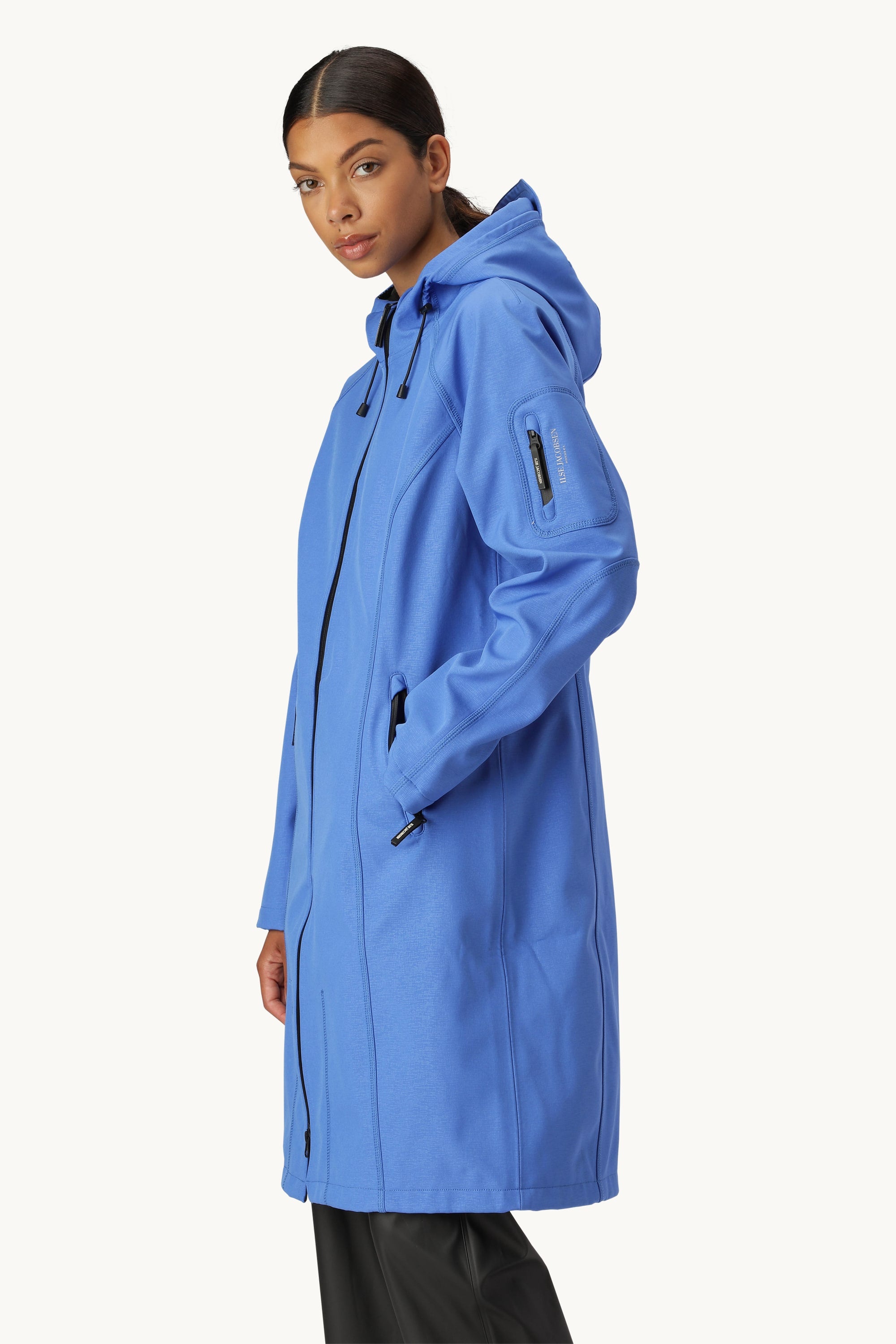 Long Softshell Raincoat - Light Regatta