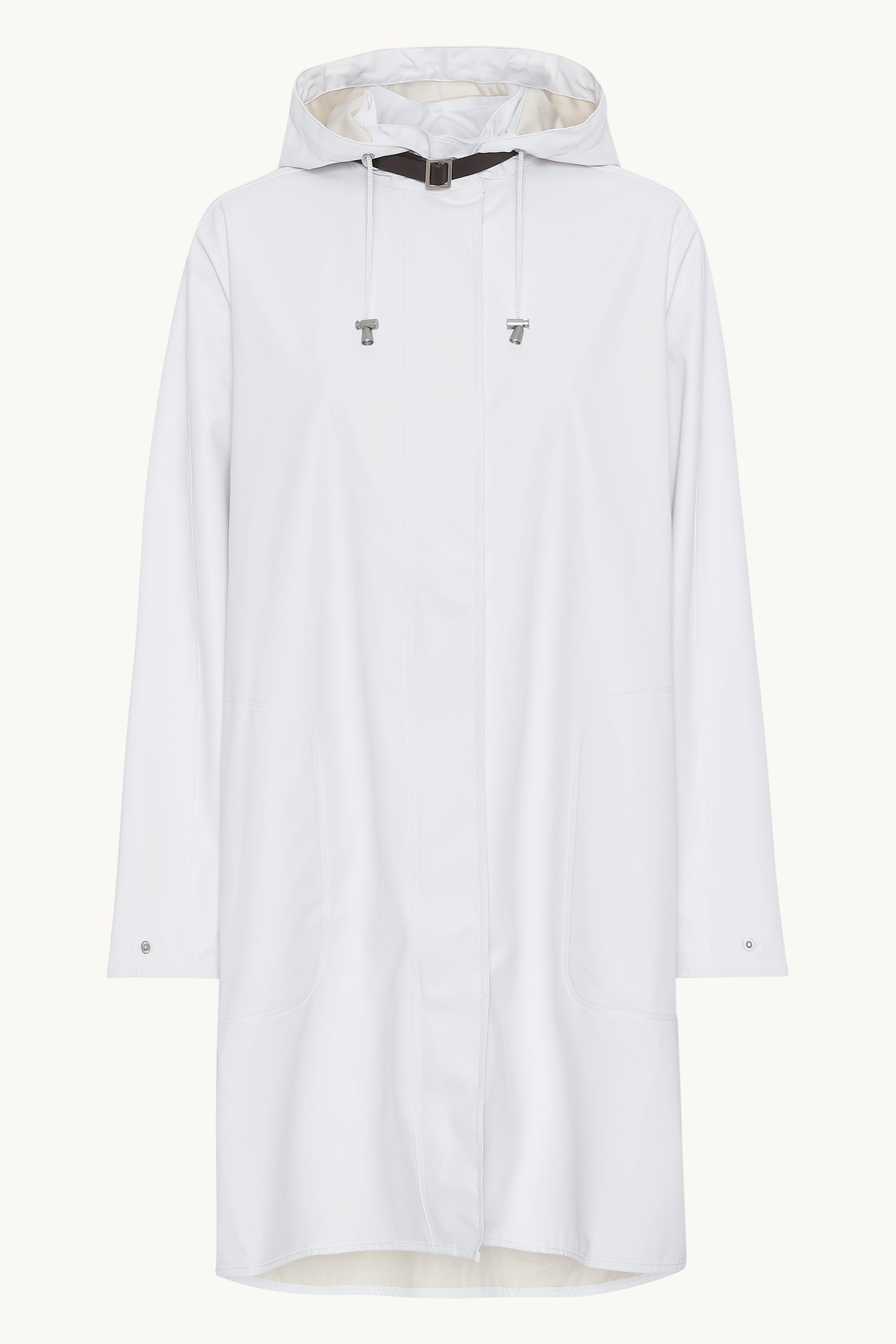 Leichter Regenmantel - White