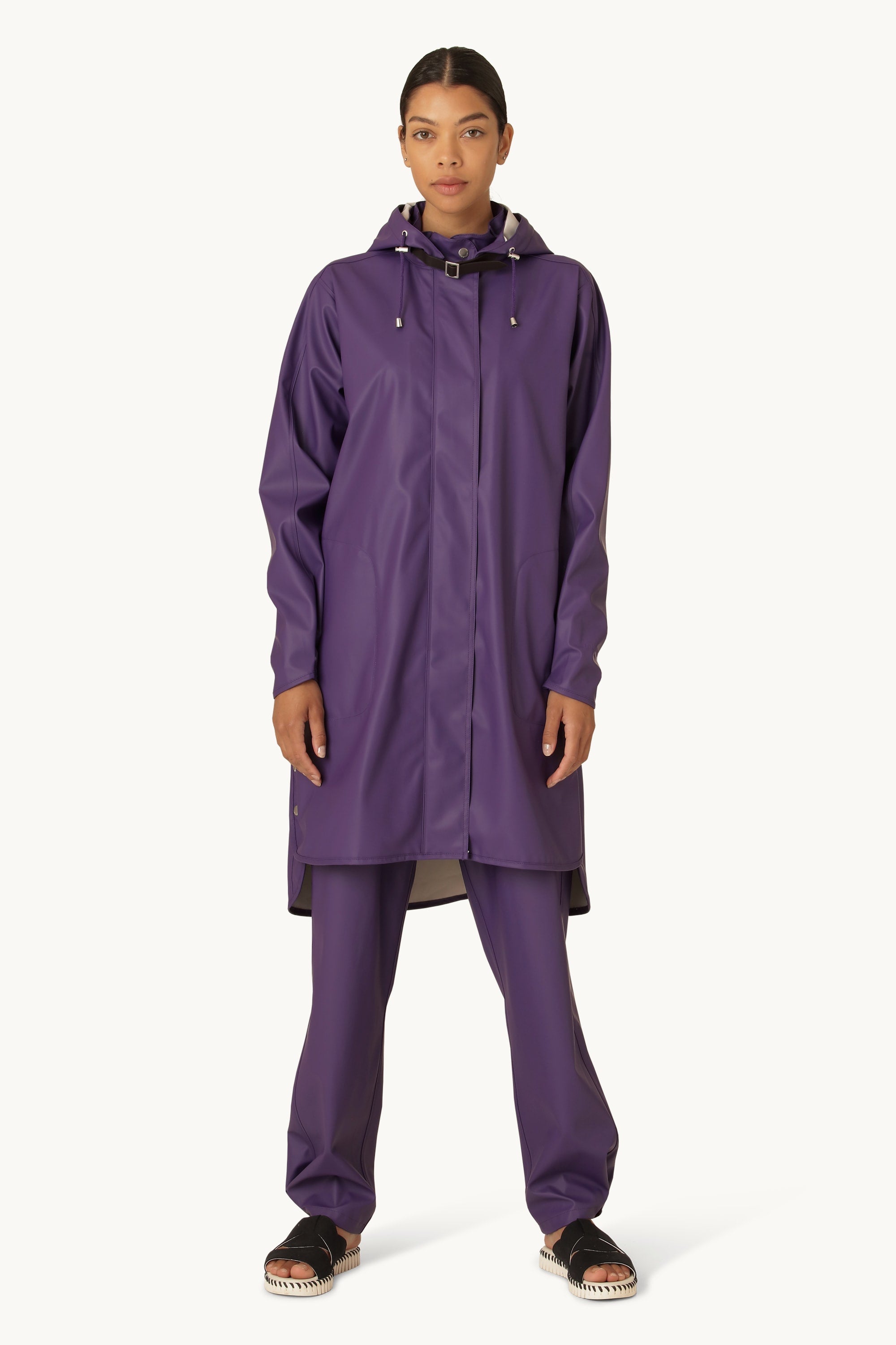 Leichter Regenmantel - Purple Rain