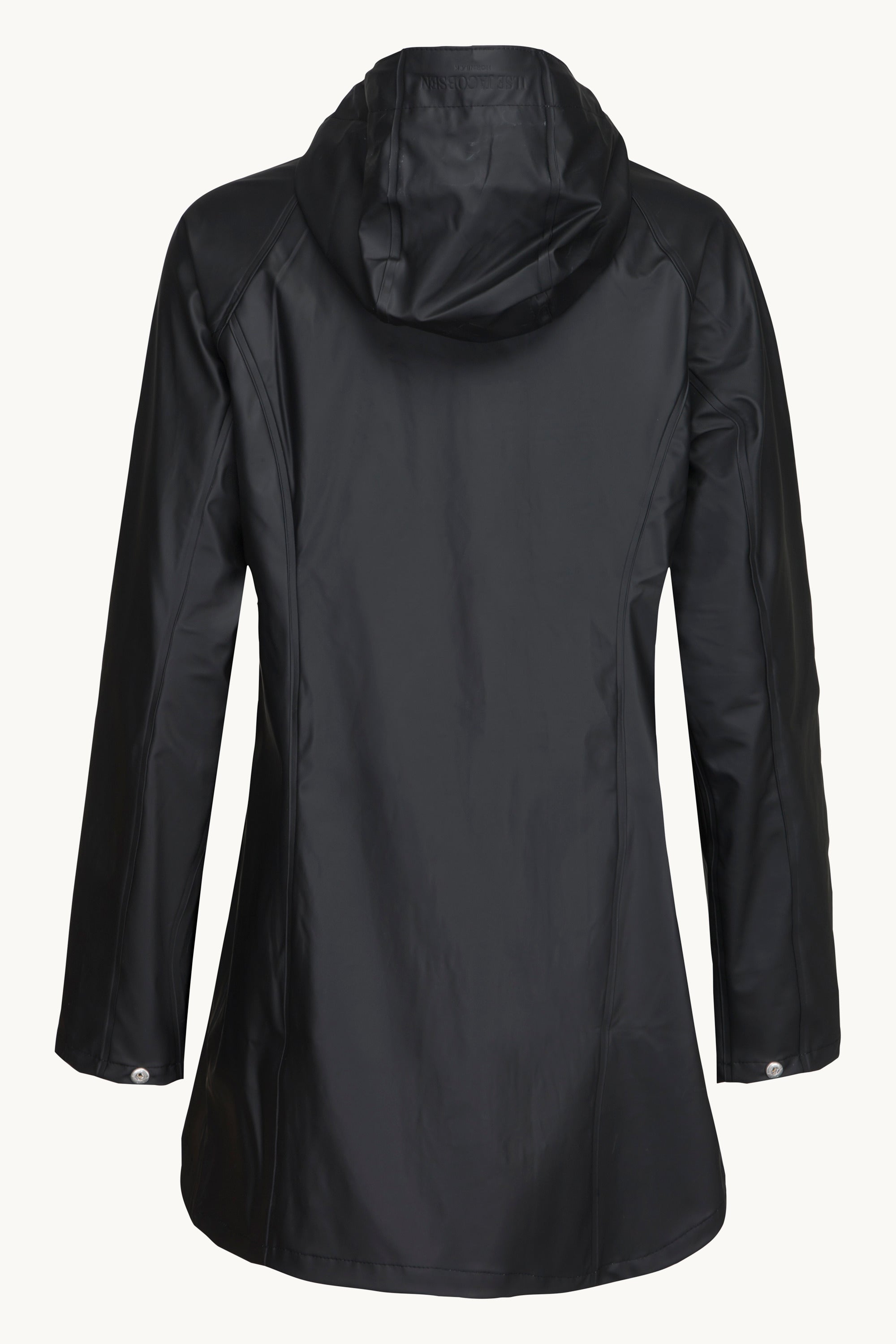 Short Raincoat - Black