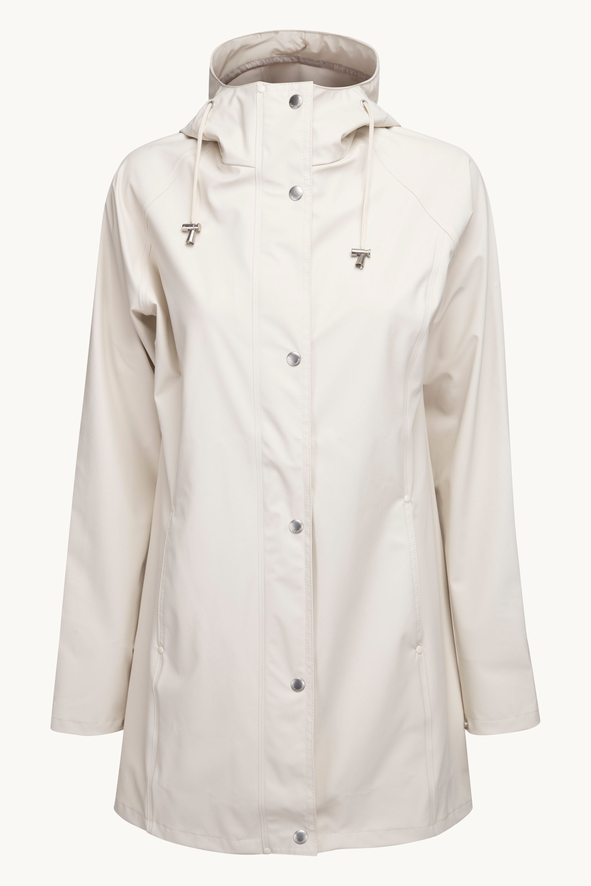 Short Raincoat - Milk Creme