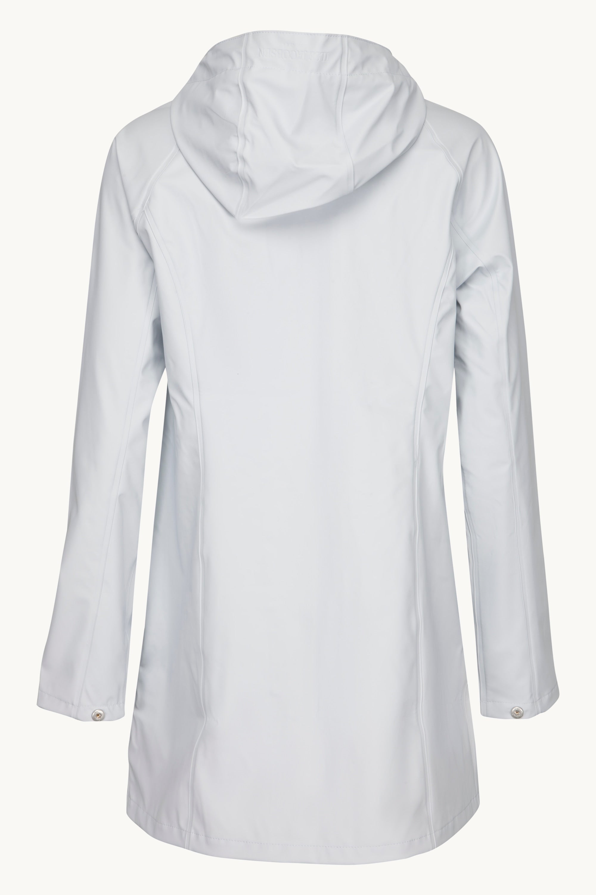 Short Raincoat - White Blue