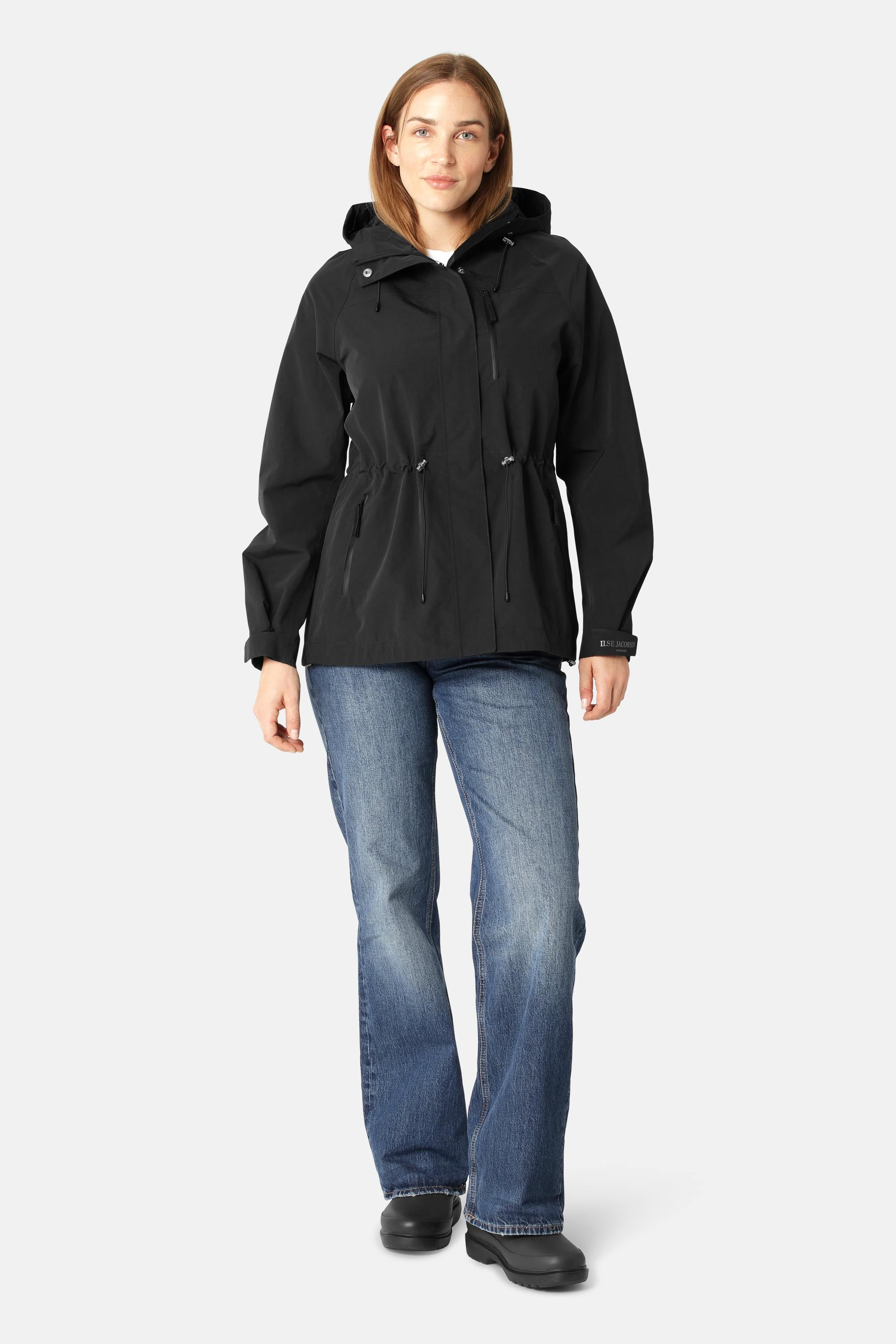 Technischer Regenmantel - Dark Indigo