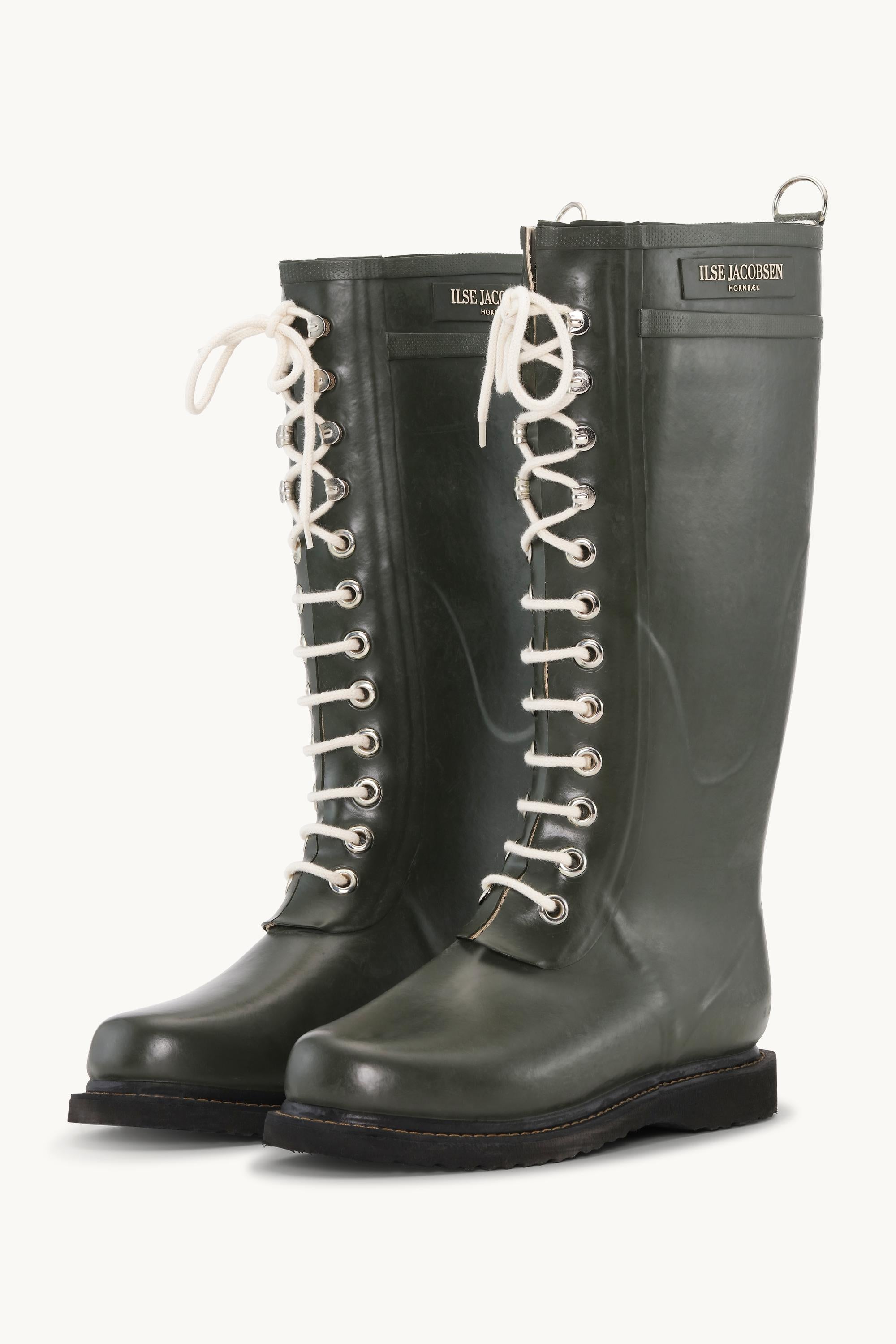 Long Rubber Boots - Army