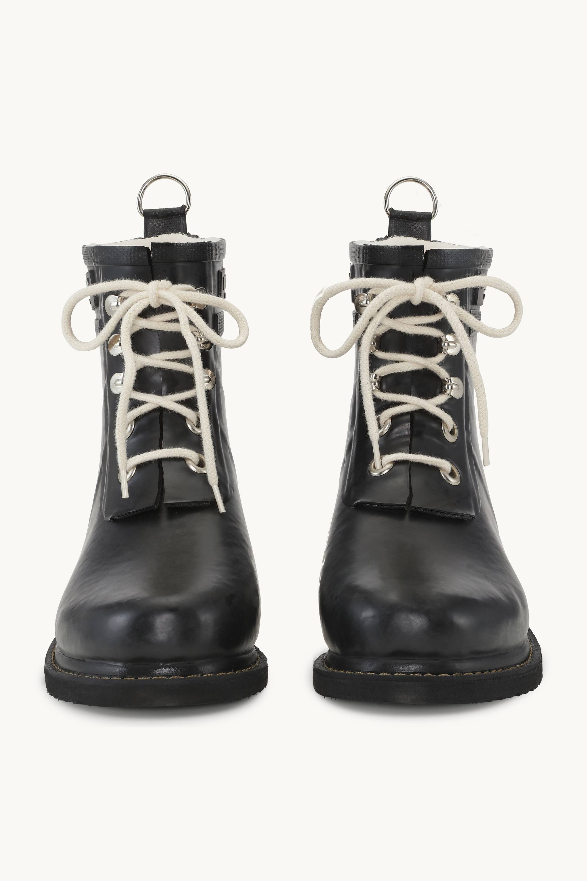Short Rubber Boots - Black