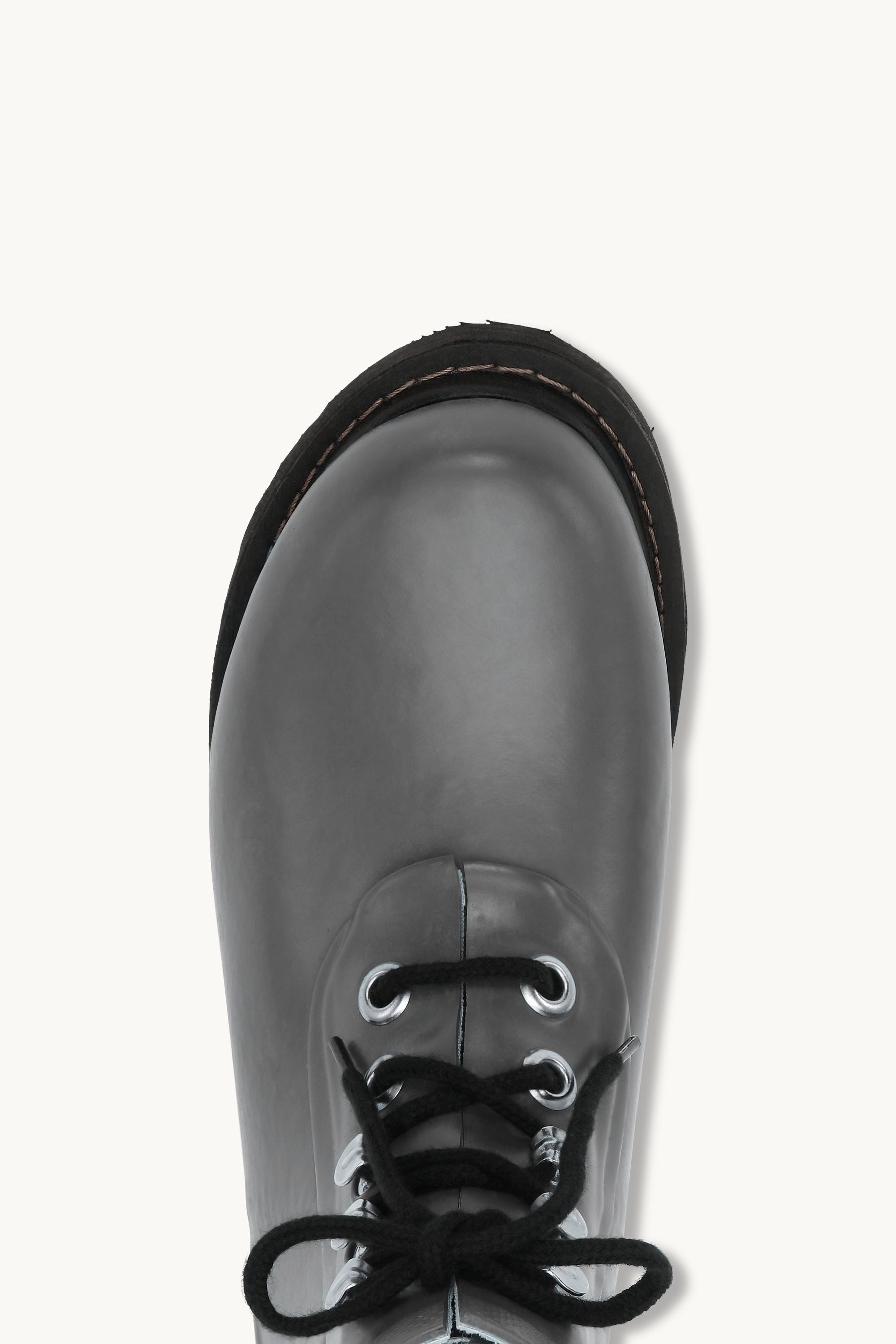 Short Rubber Boots - Grey