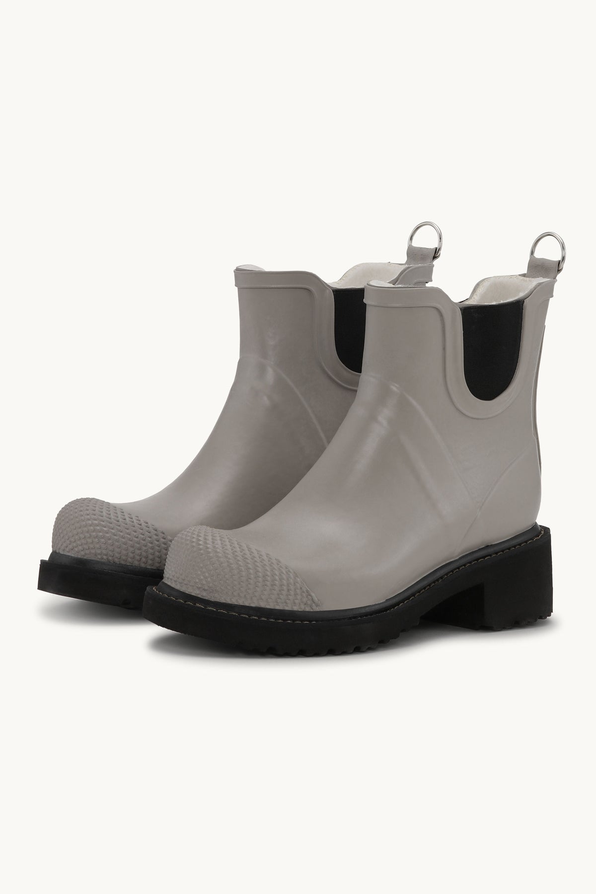 Short Rubber Boots With High Heel - Atmosphere