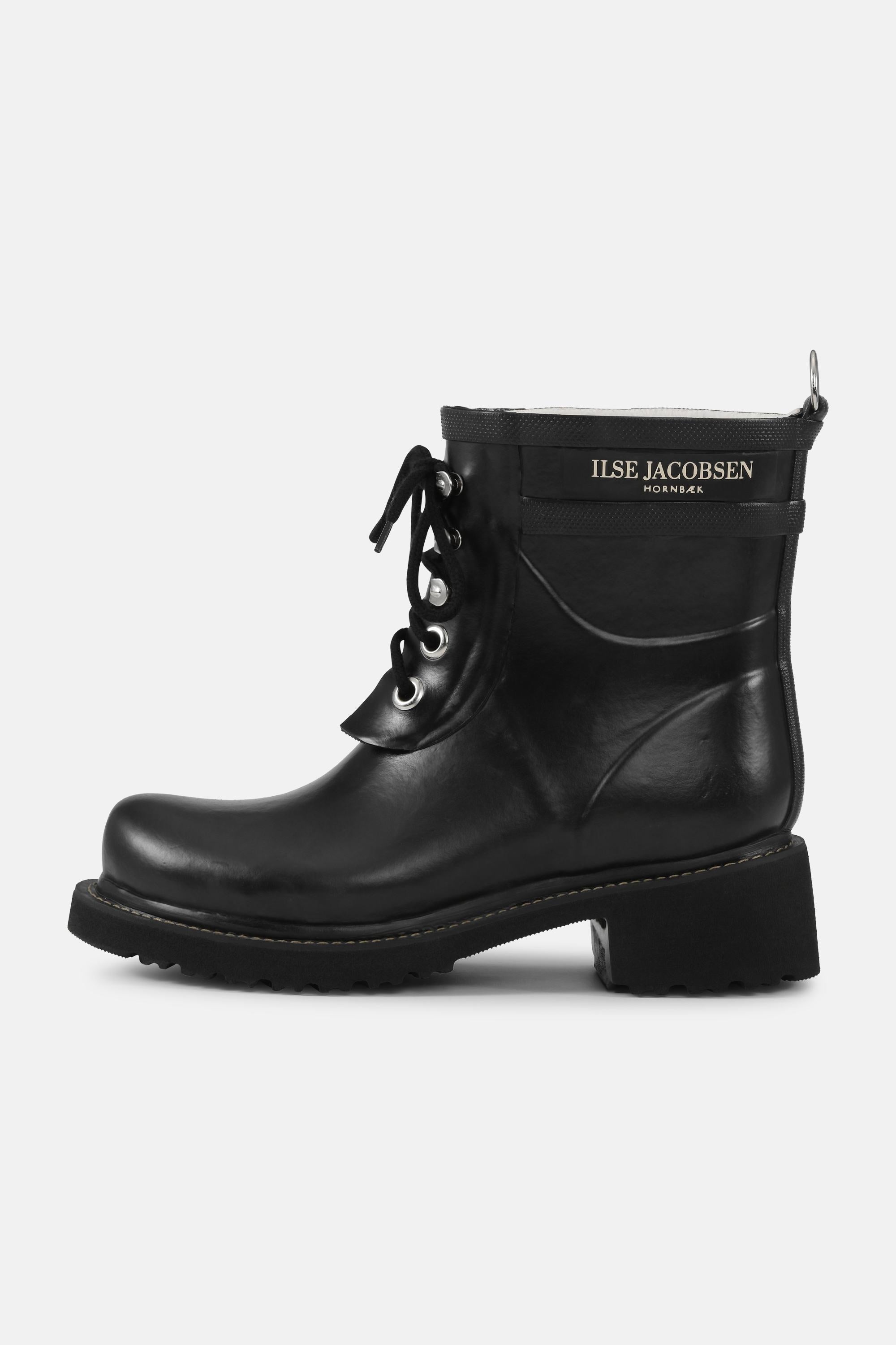 Short Rubber Boots - Black Black