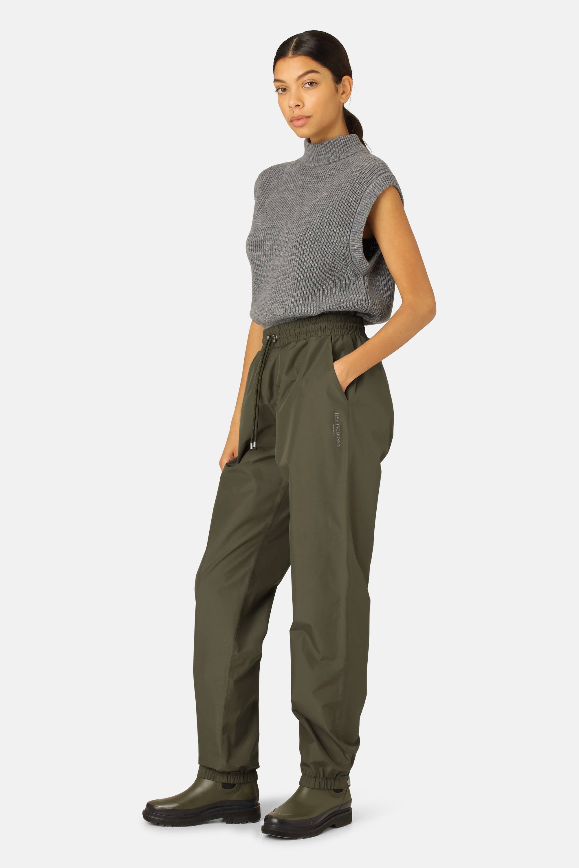 Ilse Jacobsen Hornbæk Rain Regenhose Rain trousers 410 Army