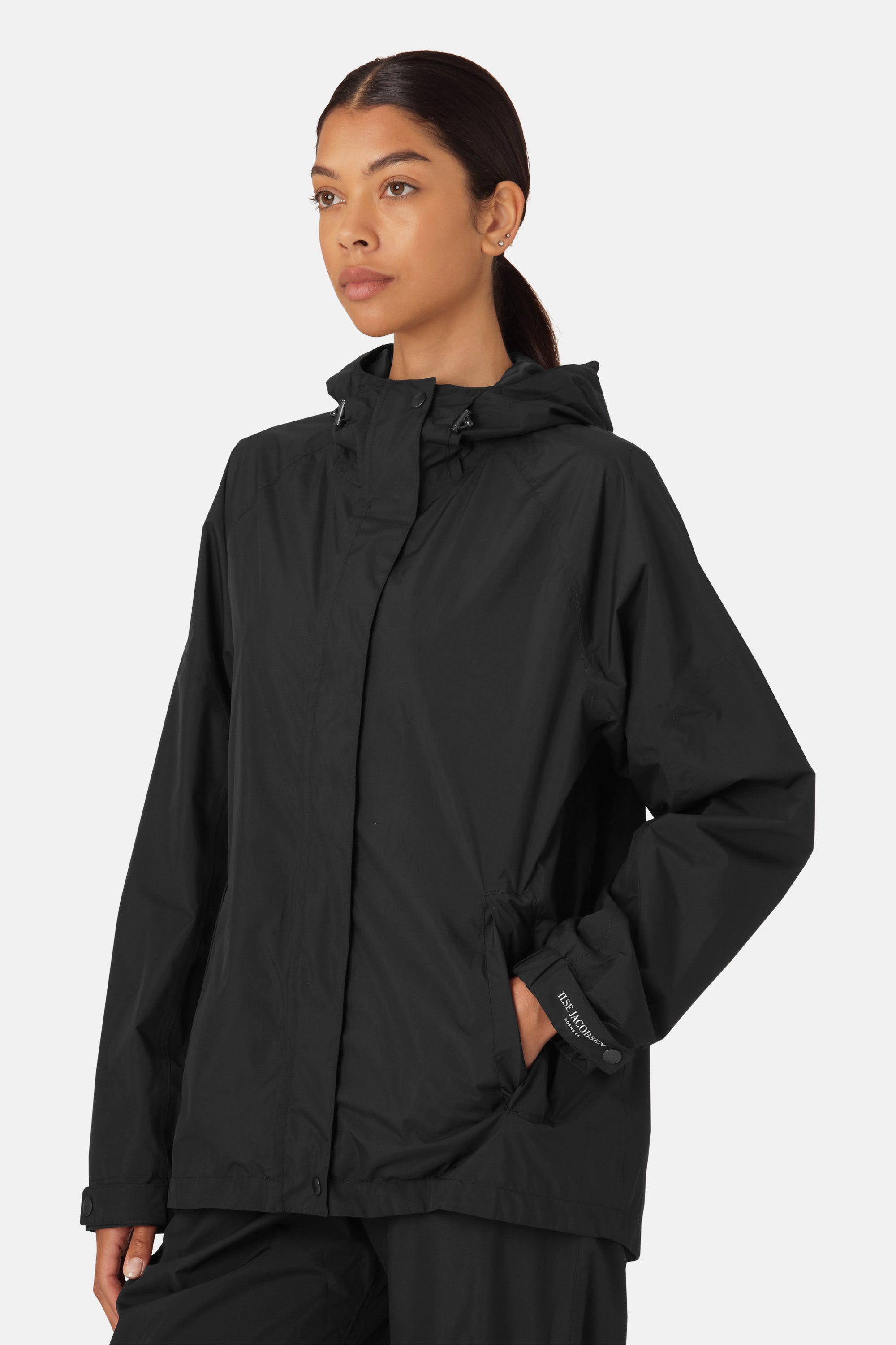 Ilse Jacobsen Hornbæk Rain Regenjacke Rain jacket 001 Black