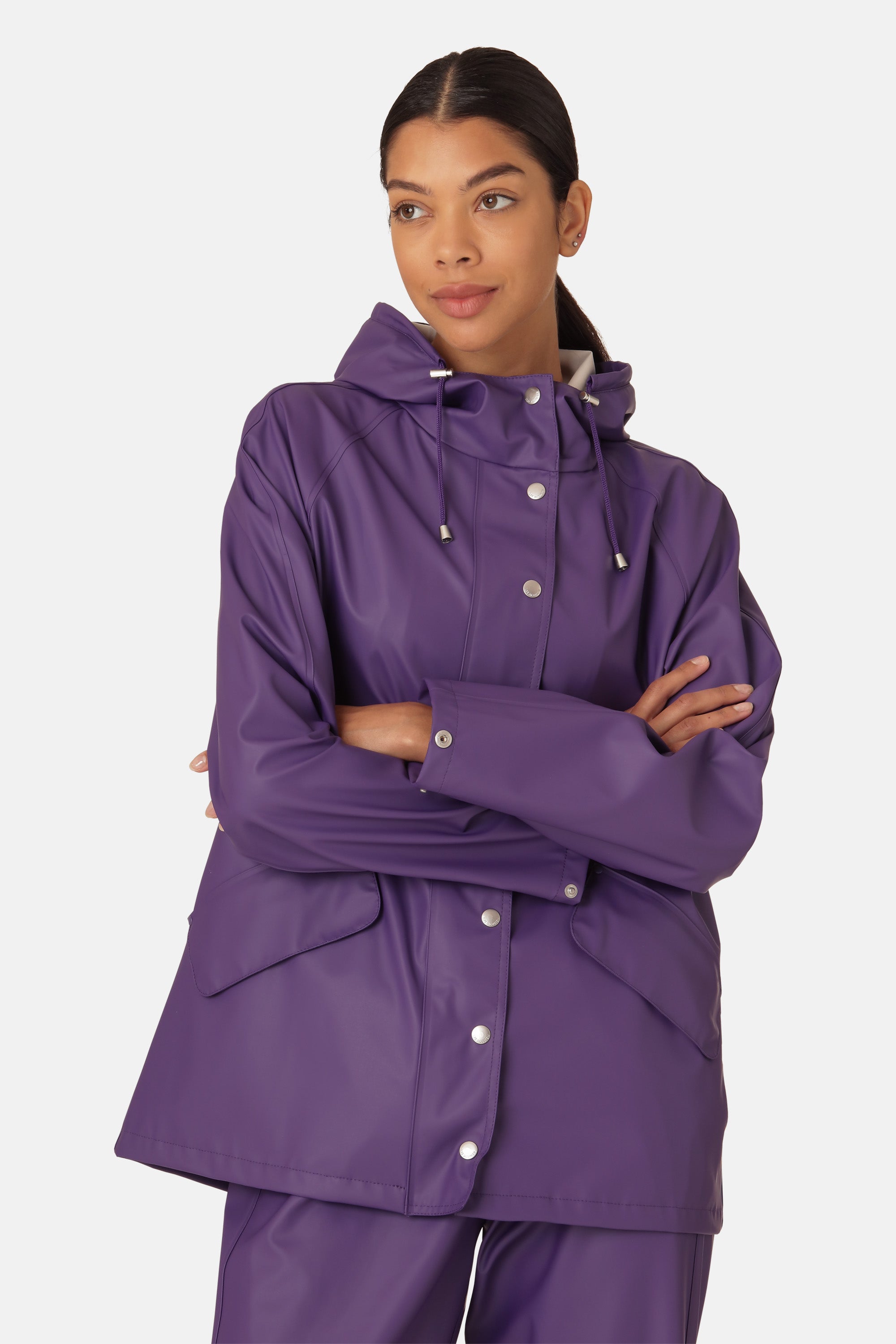 Ilse Jacobsen Hornbæk Rain Regenjacke Rain jacket 552 Purple Rain