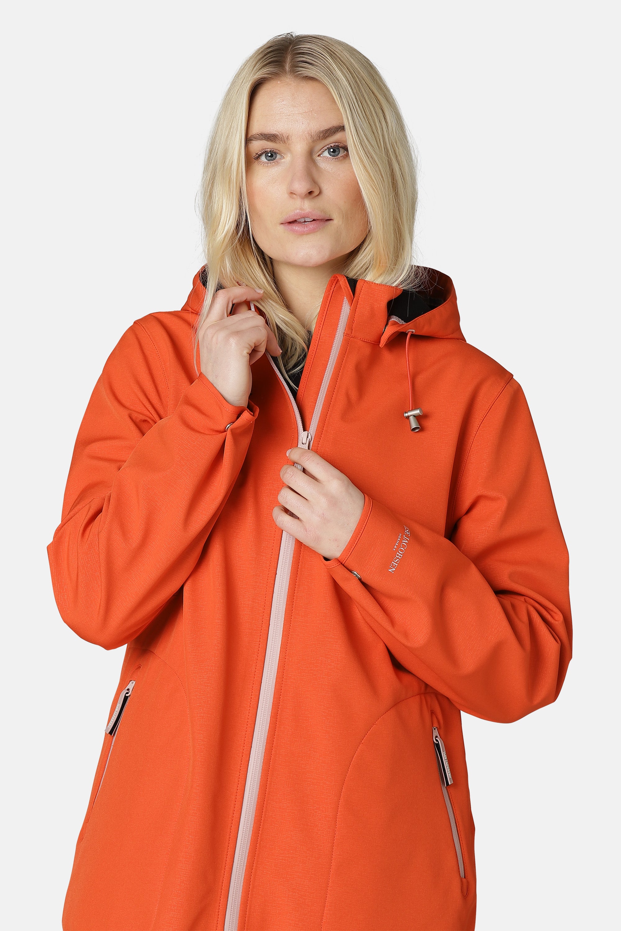 Ilse Jacobsen Hornbæk Rain Regenmantel Raincoat 363001 Warm orange
