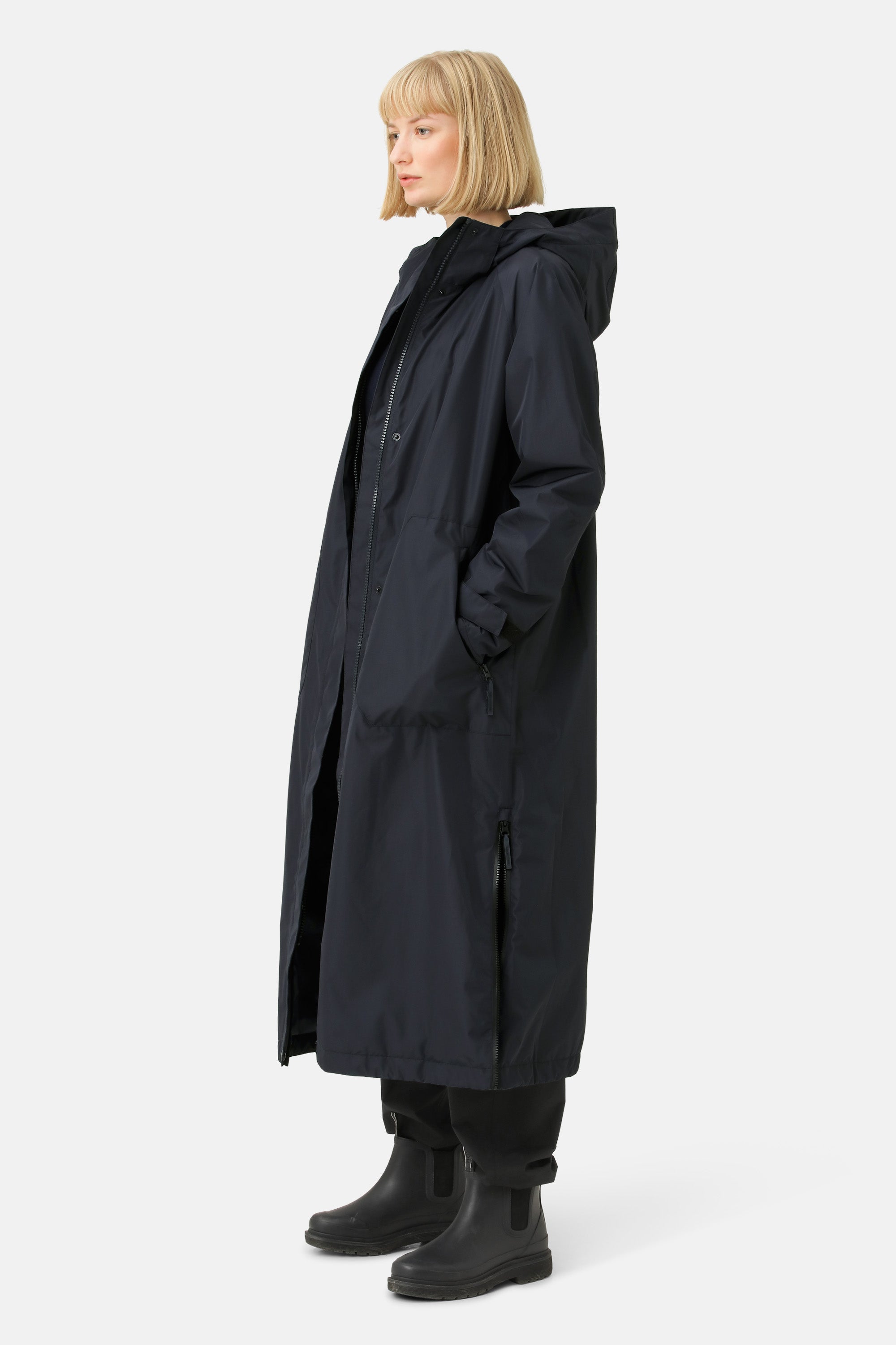 Ilse Jacobsen Hornbæk Rain Regenmantel Raincoat 660 Dark Indigo