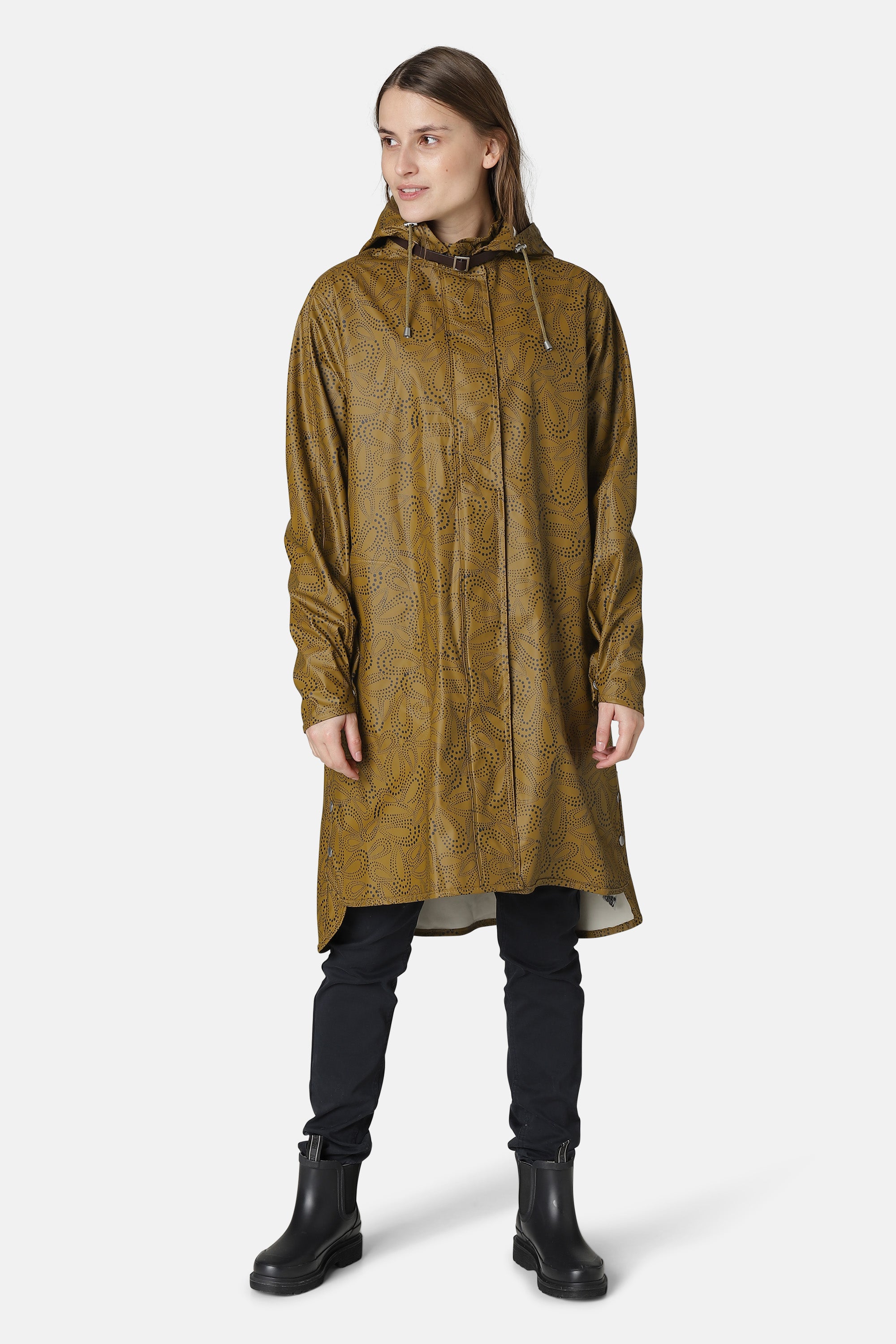 Ilse Jacobsen Hornbæk Rain Regenmantel Raincoat 456 Washed Army