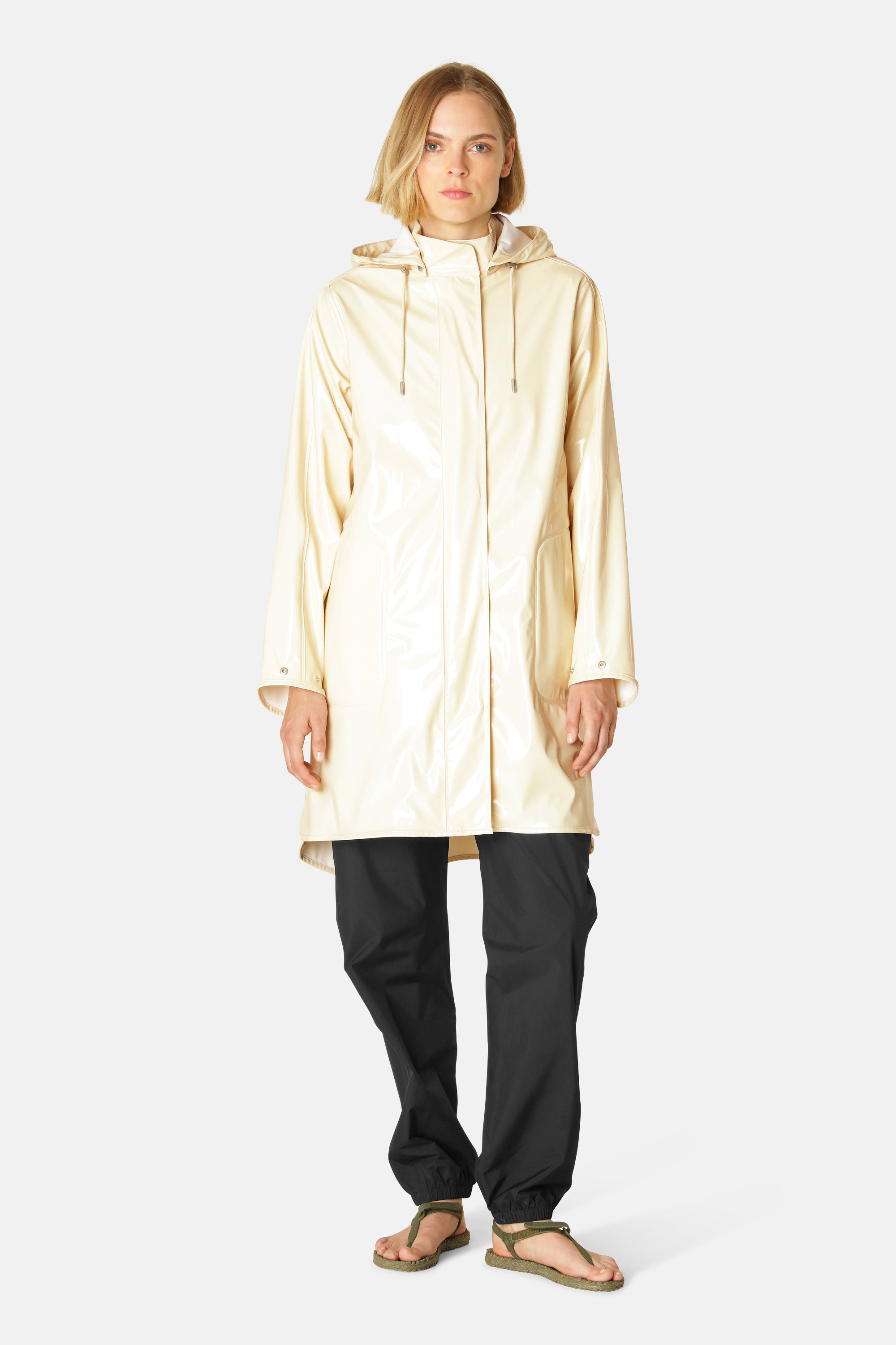 Ilse Jacobsen Hornbæk Rain Regenmantel Raincoat 132 Bleached Sand