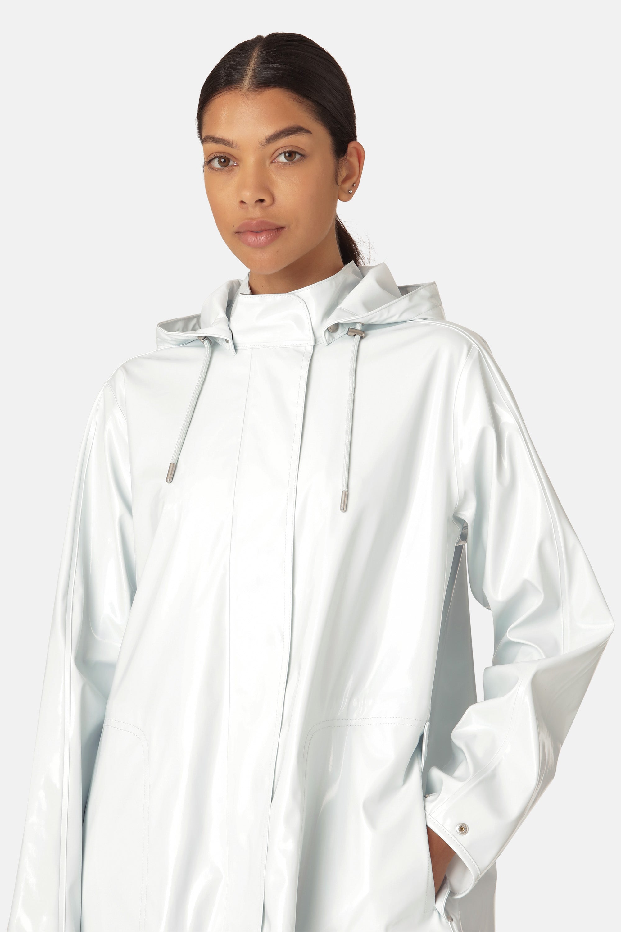 Ilse Jacobsen Hornbæk Rain Regenmantel Raincoat 555 Illusion Blue