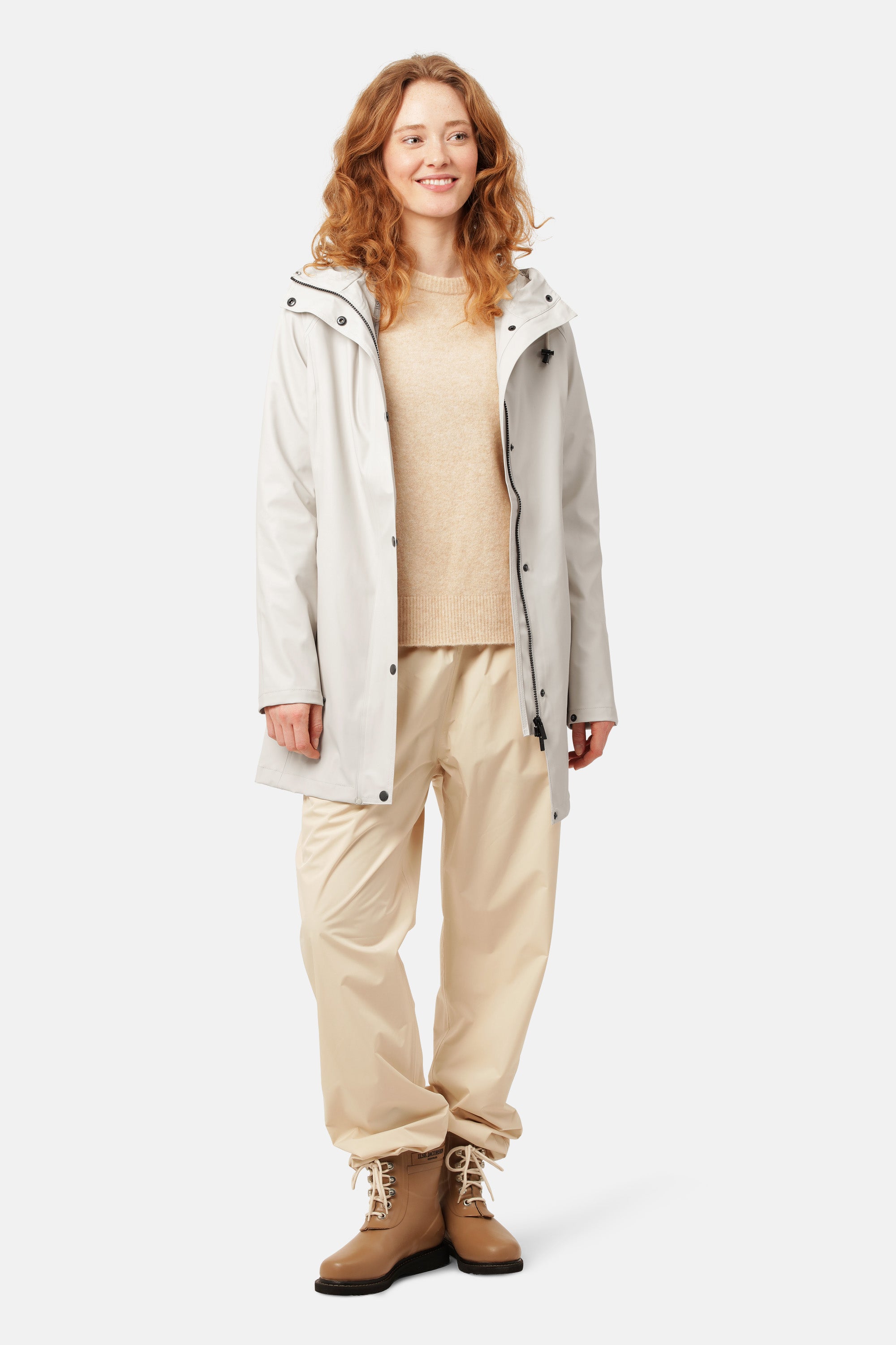 Ilse Jacobsen Hornbæk Rain Regenmantel Raincoat 121 Milk Creme