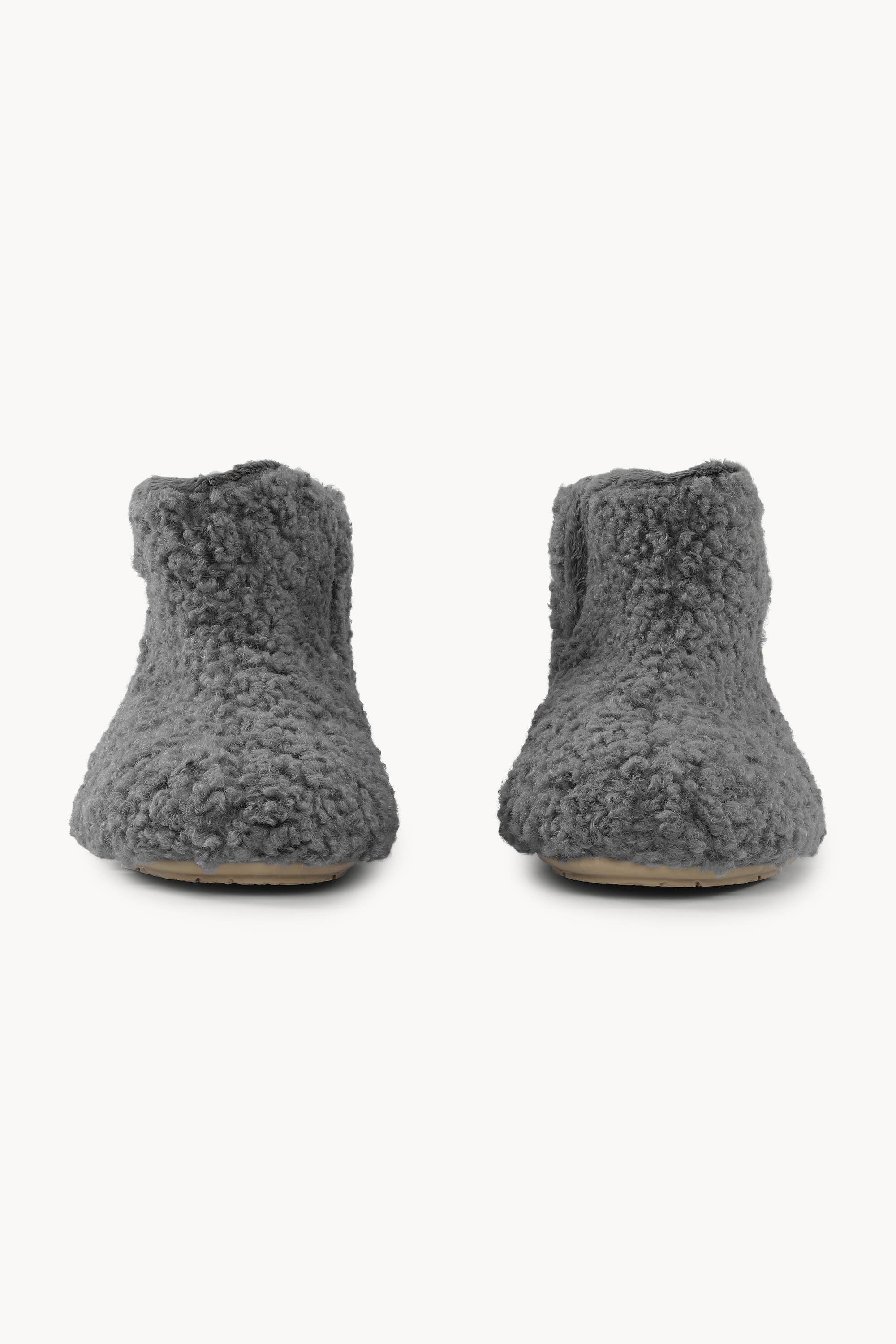 Cosy Ankle Boot - Grey Wheat