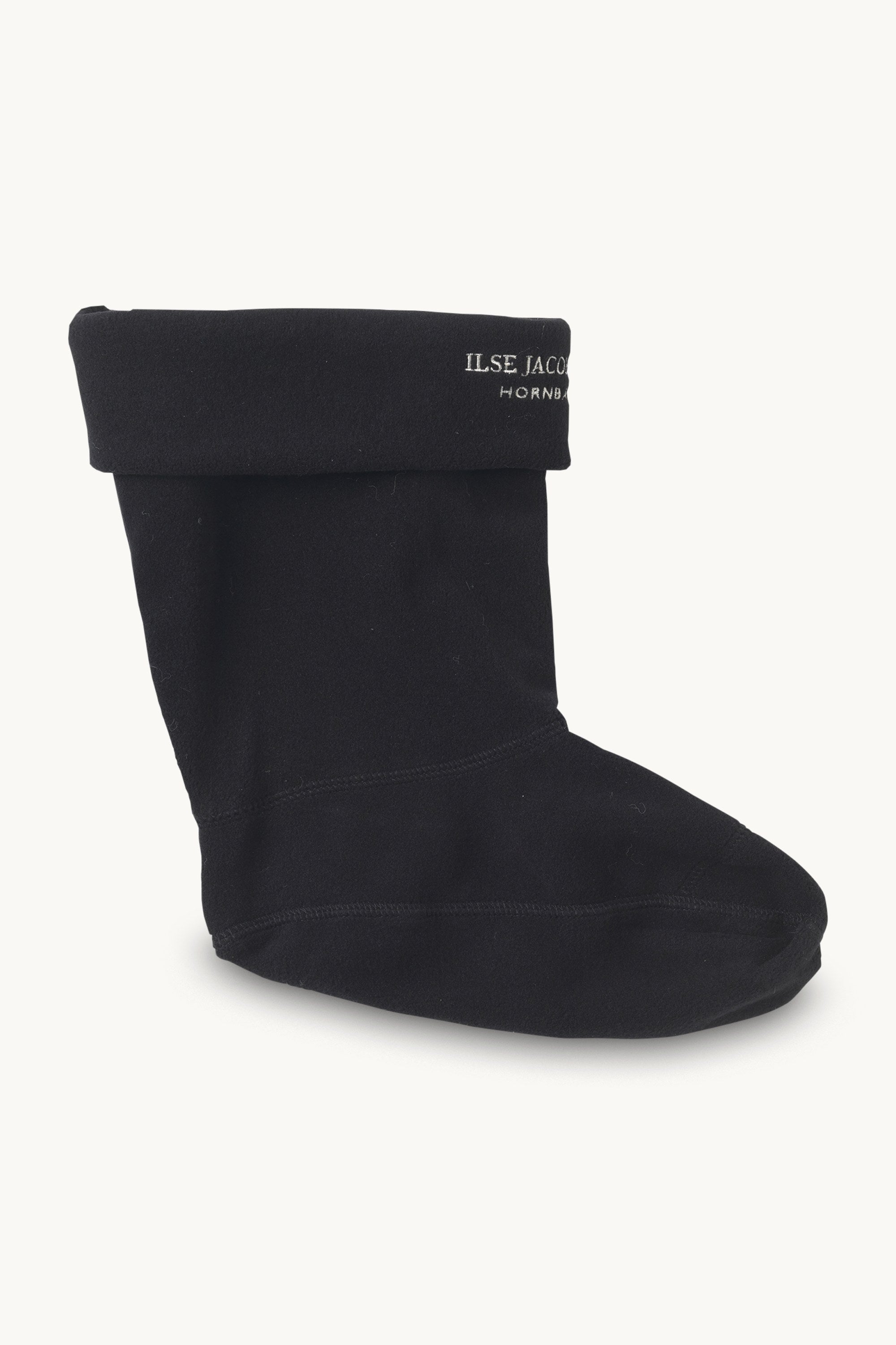Fleece Sock - Black Creme