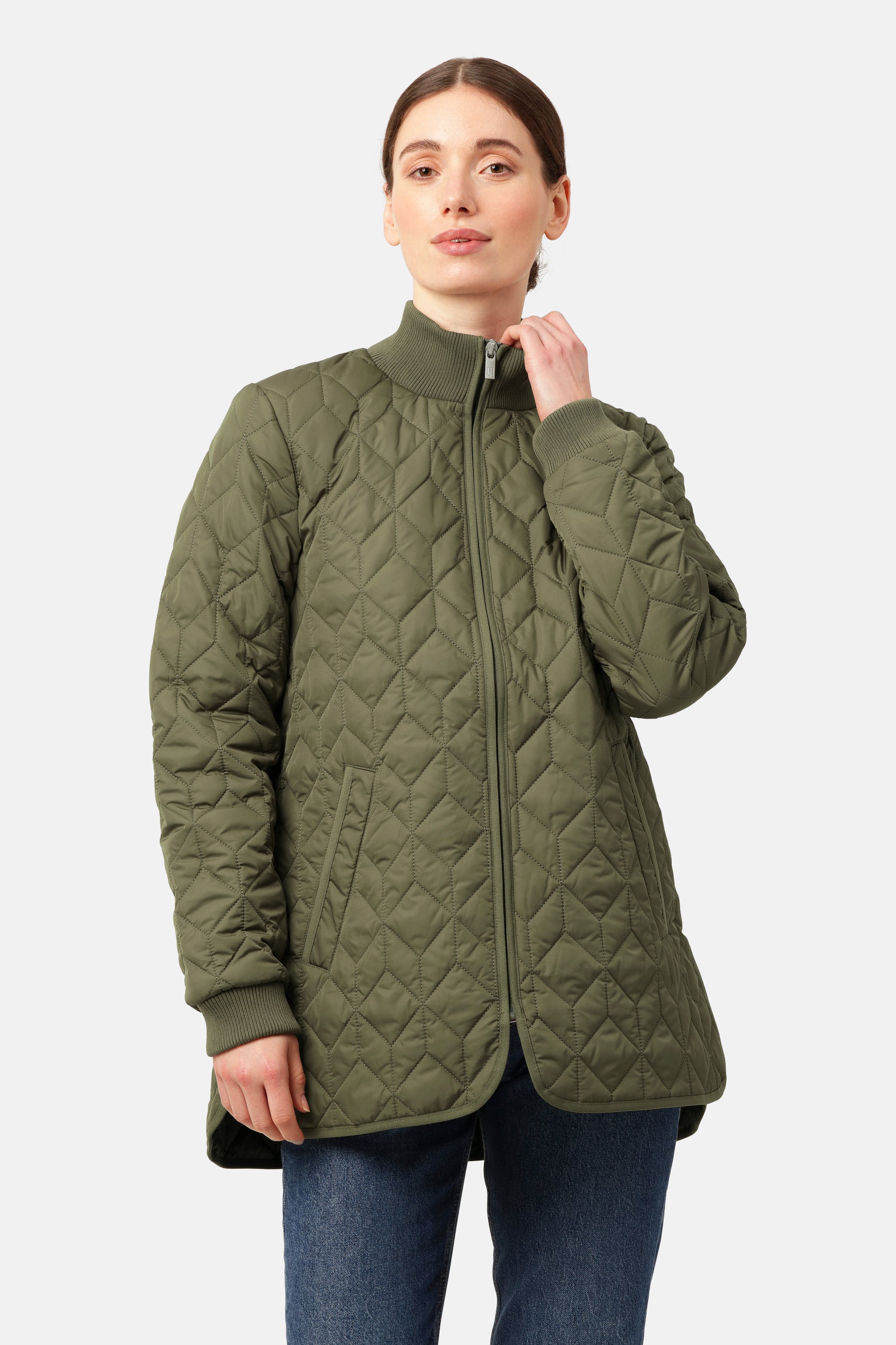 Ilse Jacobsen Hornbæk Outerwear Steppjacke Jacket 410 Army