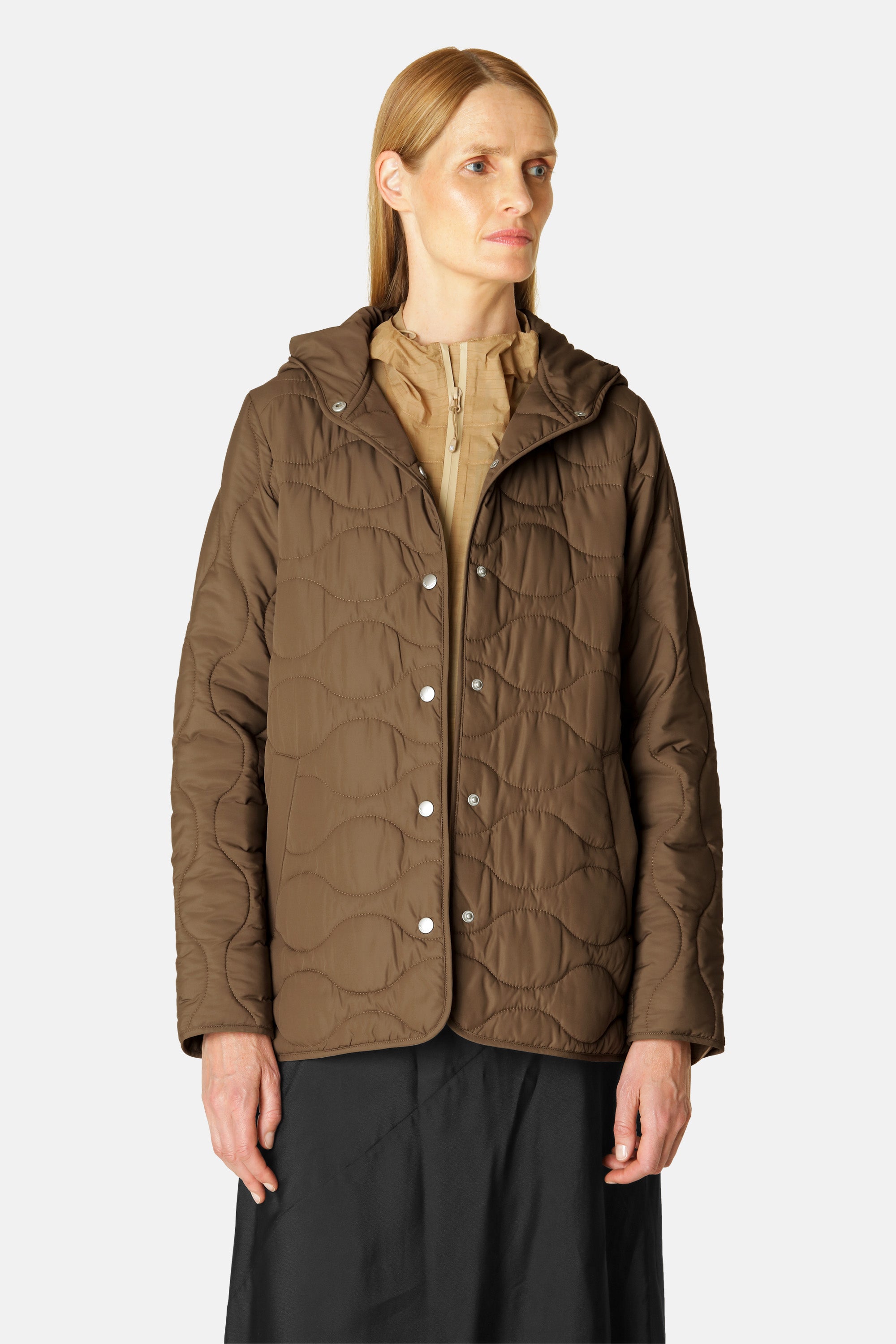 Ilse Jacobsen Hornbæk Outerwear Steppjacke Jacket 234 Cub Brown