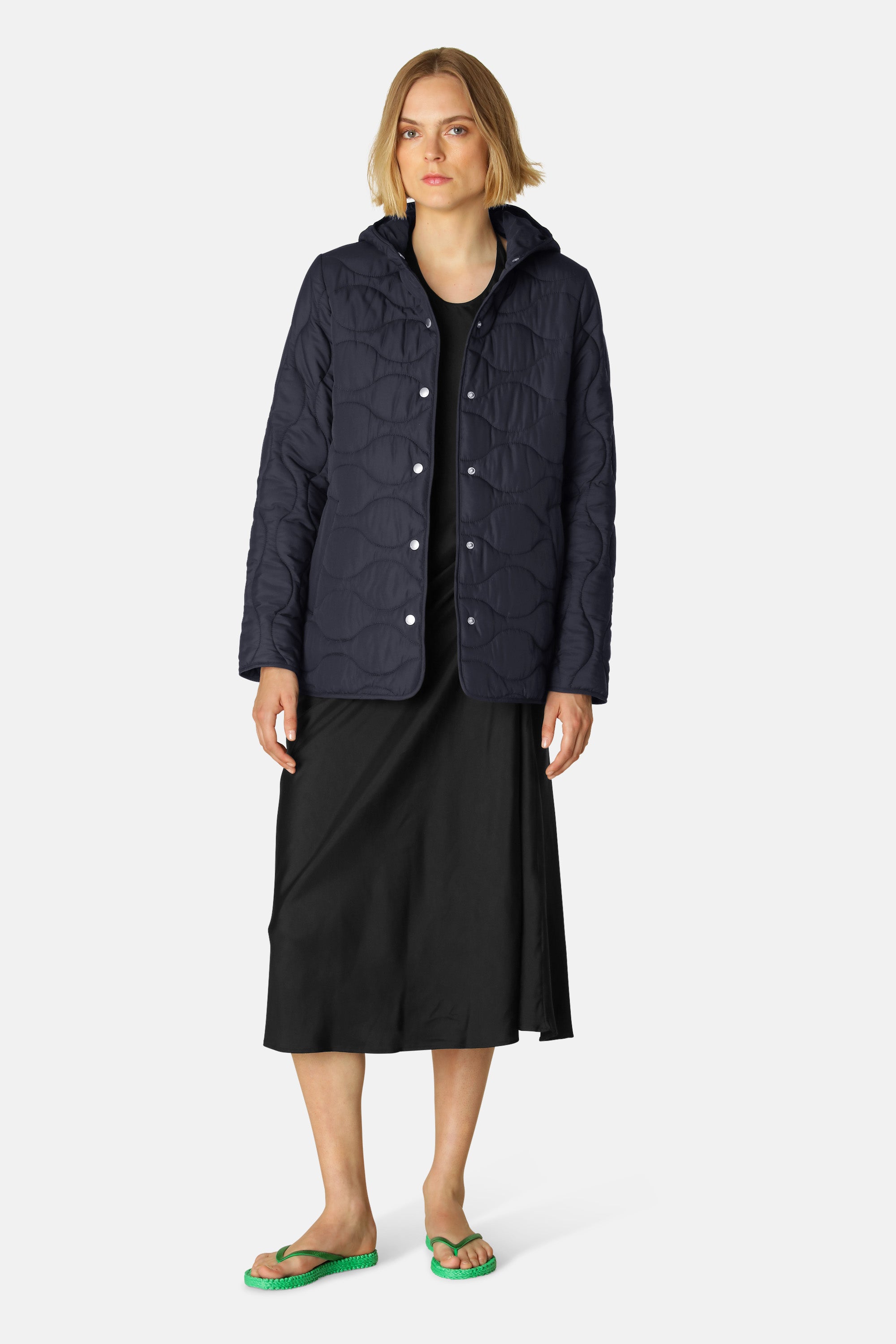 Ilse Jacobsen Hornbæk Outerwear Steppjacke Jacket 660 Dark Indigo