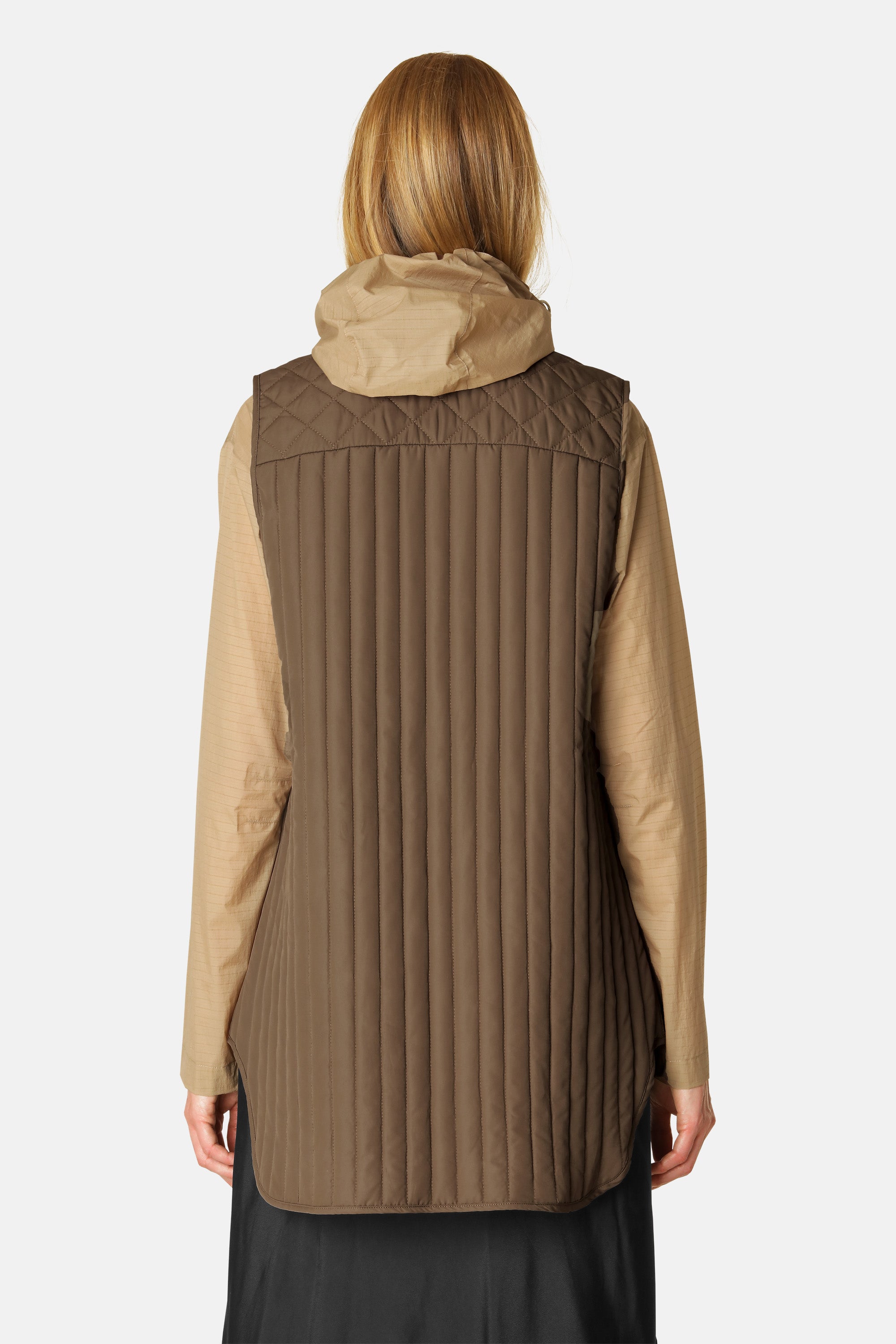 Ilse Jacobsen Hornbæk Outerwear Steppweste Vest 234 Cub Brown