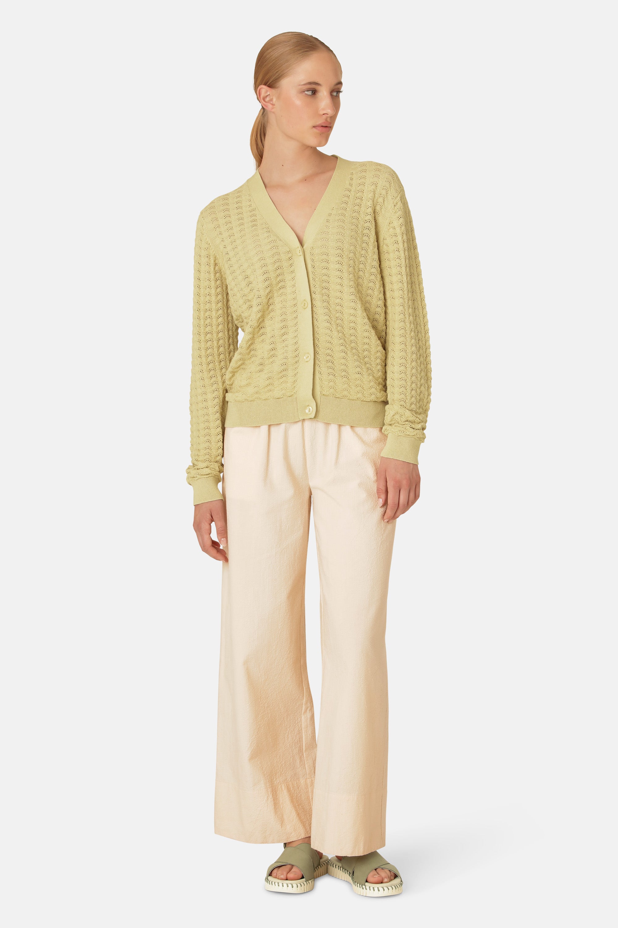 Ilse Jacobsen Hornbæk Miscellaneous Strickjacke Clothes 459 Olive Grass