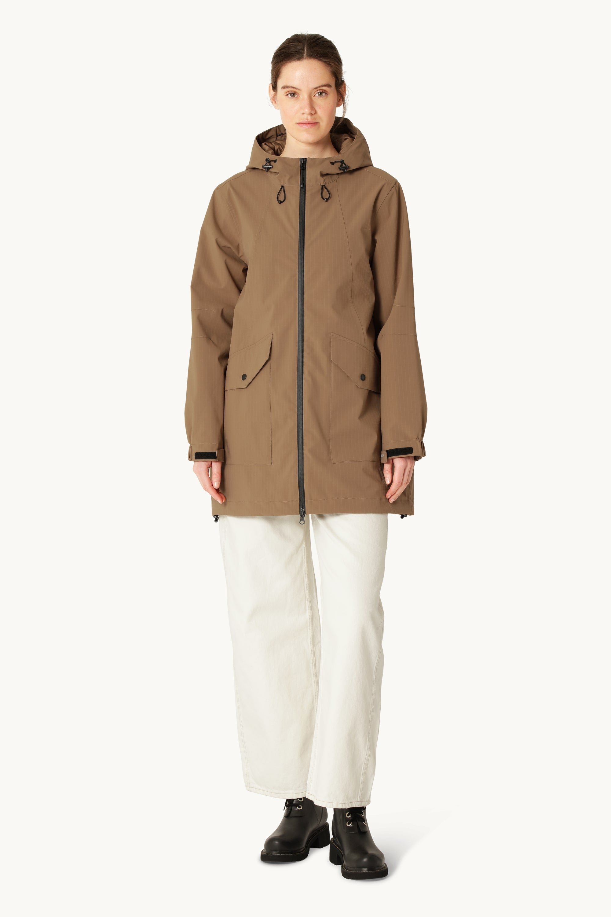 Short Winter Jacket - Mocca
