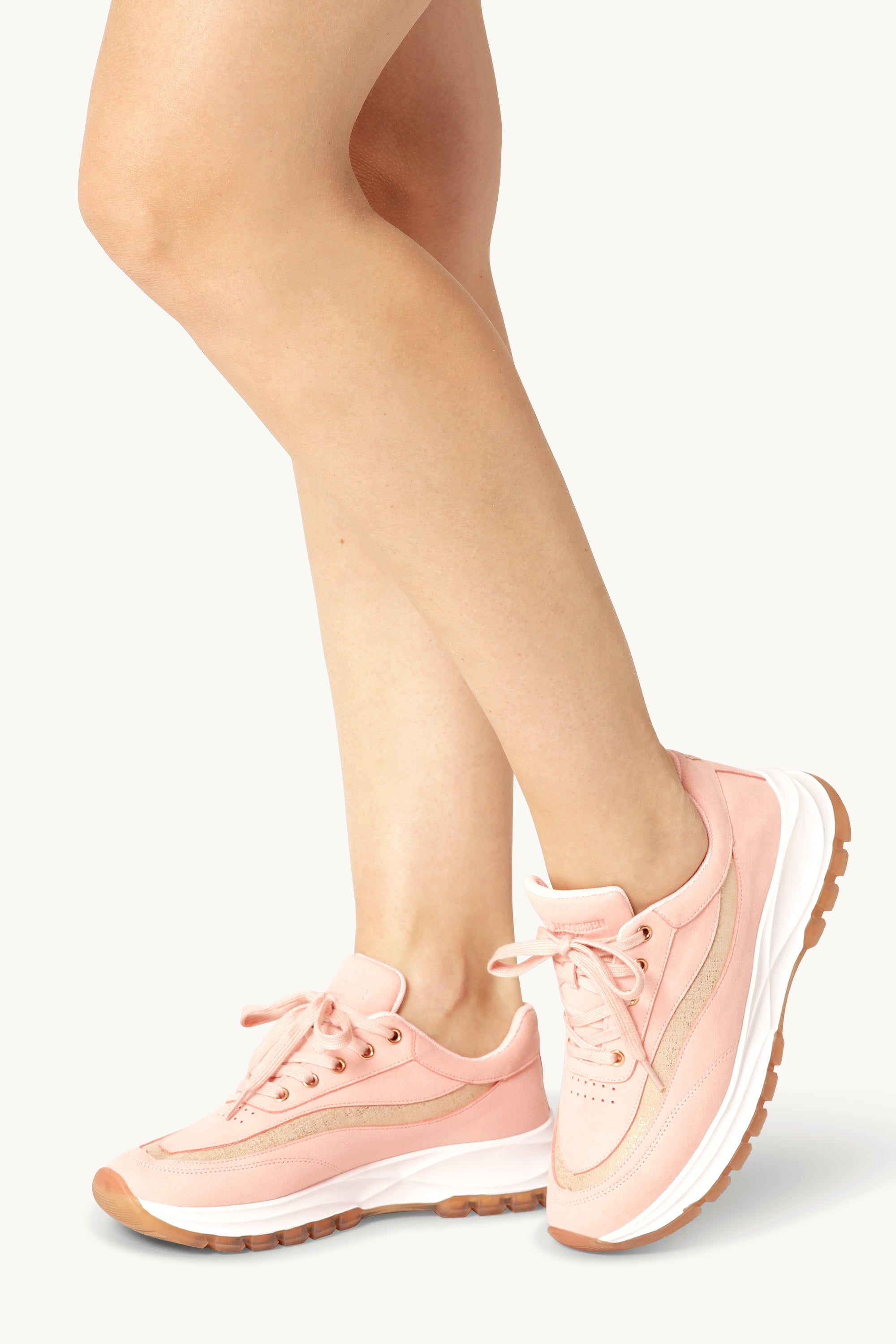 Sneakers - Adobe Rose White