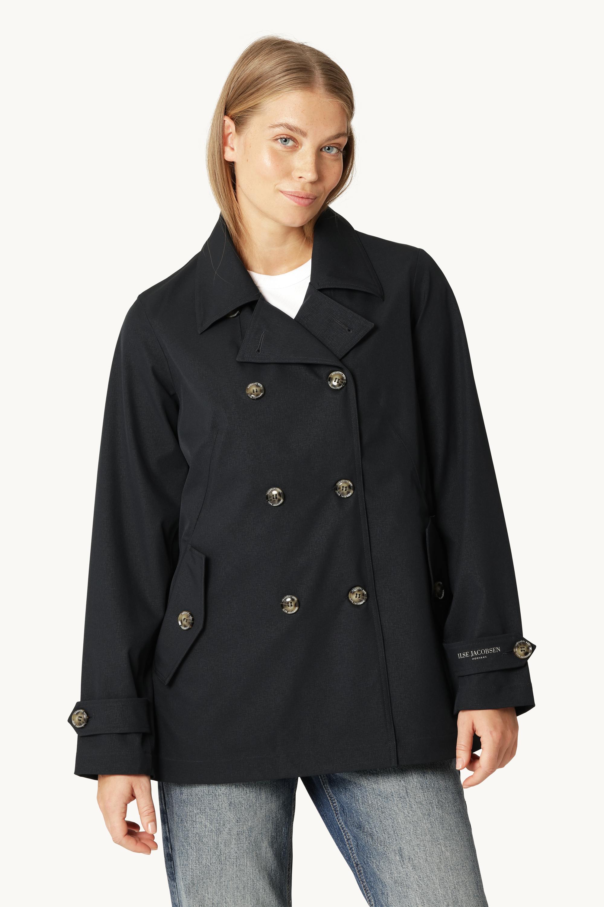 Regen Peacoat - Dark Indigo