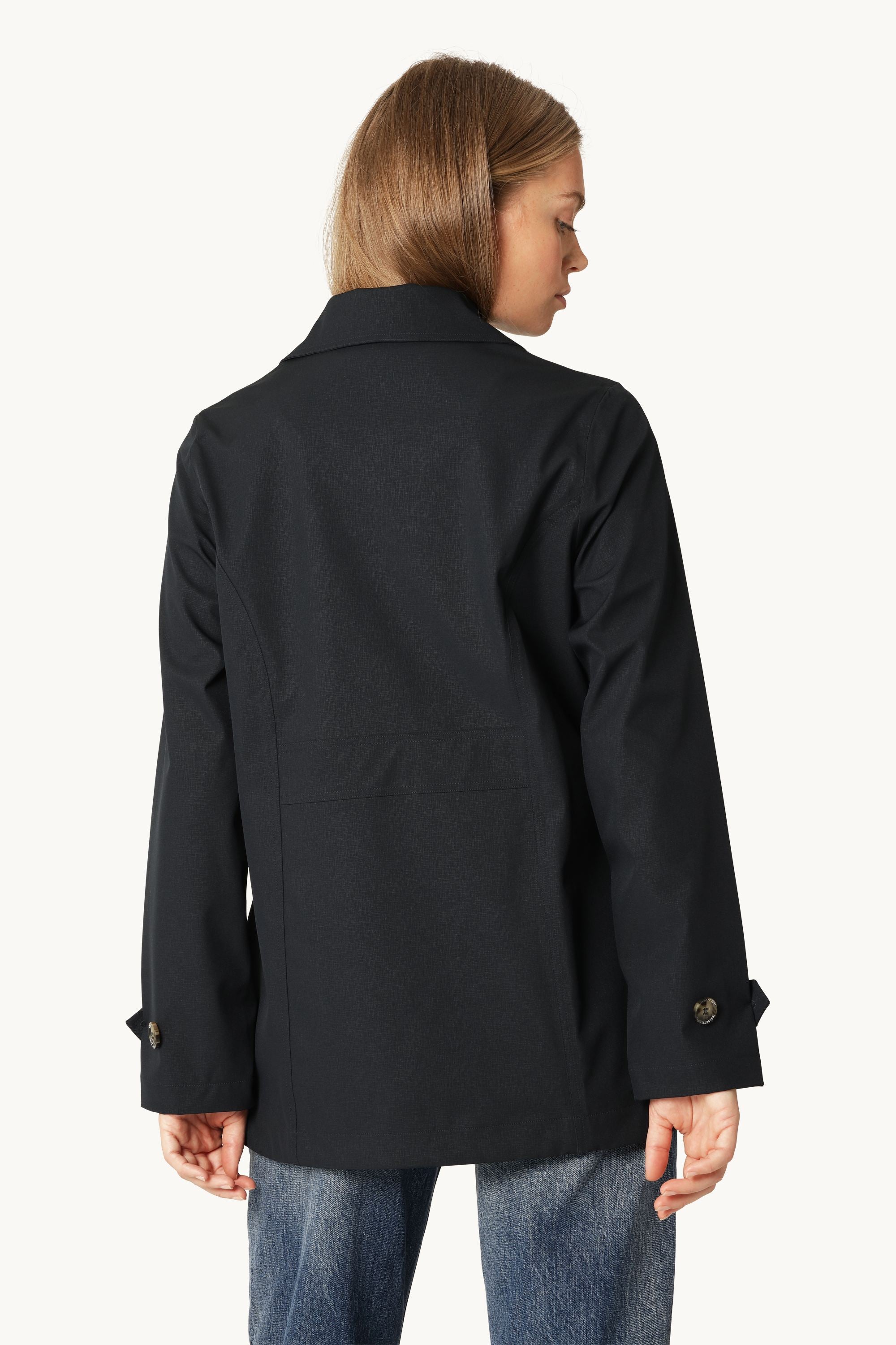 Regen Peacoat - Dark Indigo