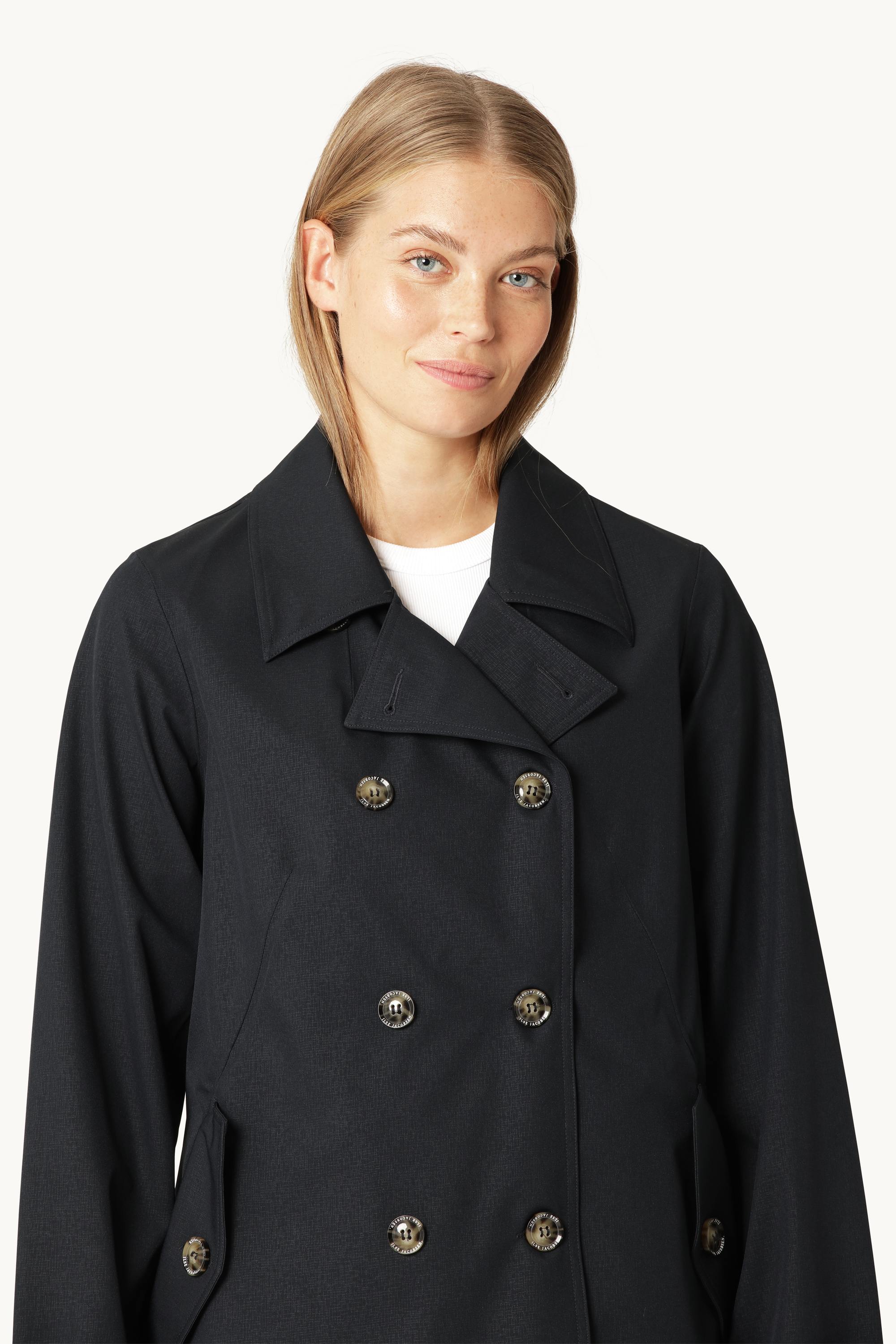 Regen Peacoat - Dark Indigo